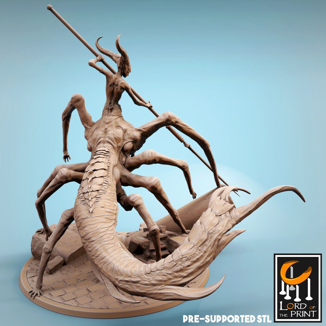 Mistress of Corruption (2 poses) - (Sculpted by Lord of the Print)