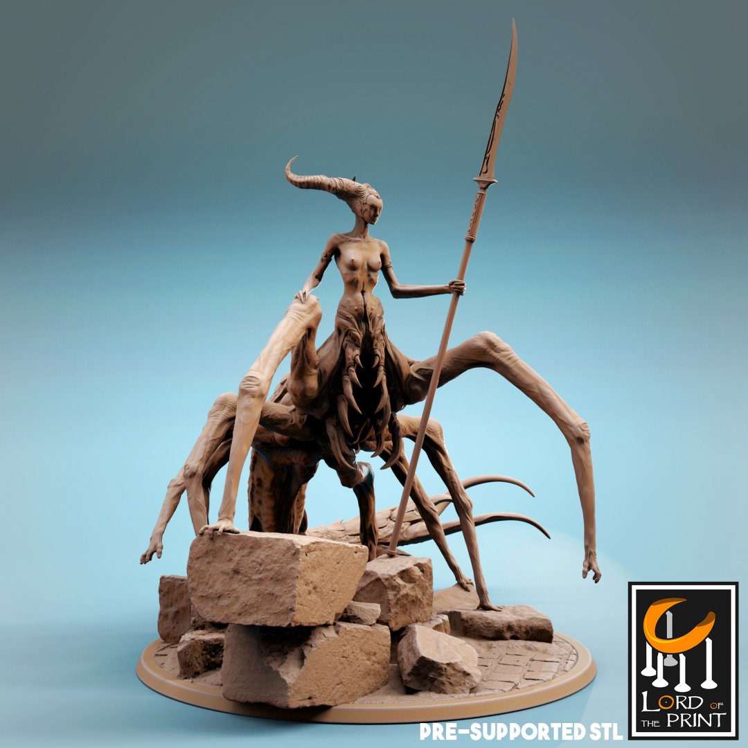 Mistress of Corruption (2 poses) - (Sculpted by Lord of the Print)
