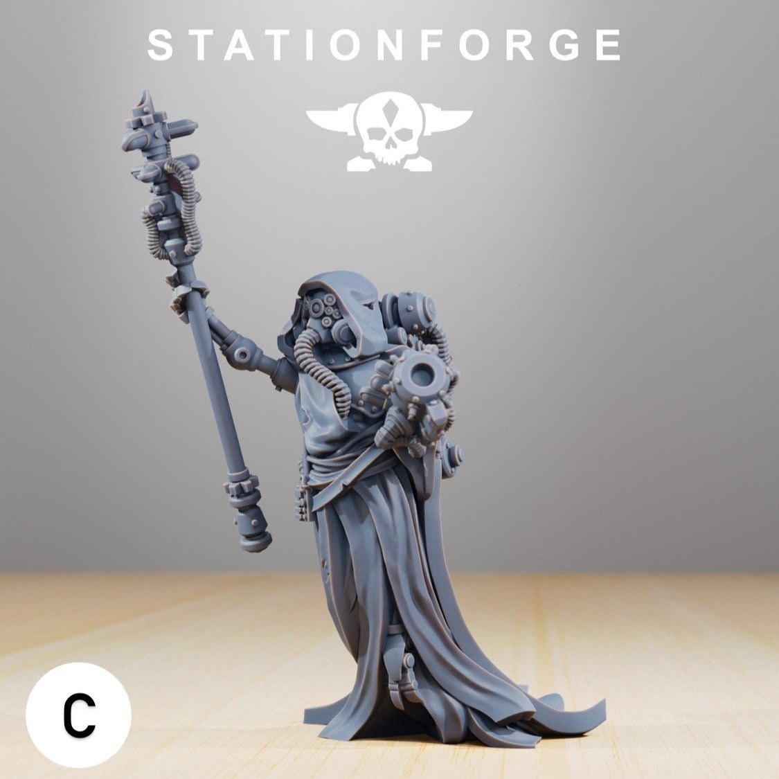 Scavengers - Electro Lights (3 poses) (sculpted by Stationforge)