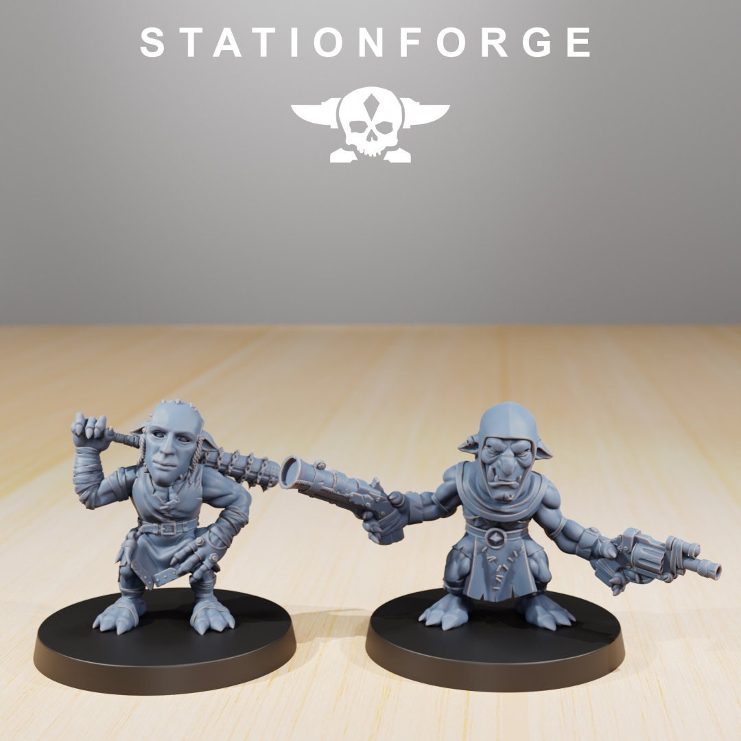 Goblins - set of 10 (sculpted by Stationforge)