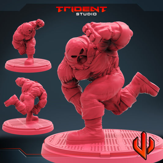 Juggernaut C (Fan art sculpted by Trident Studio) (Crisis Protocol Proxy/Alternative)