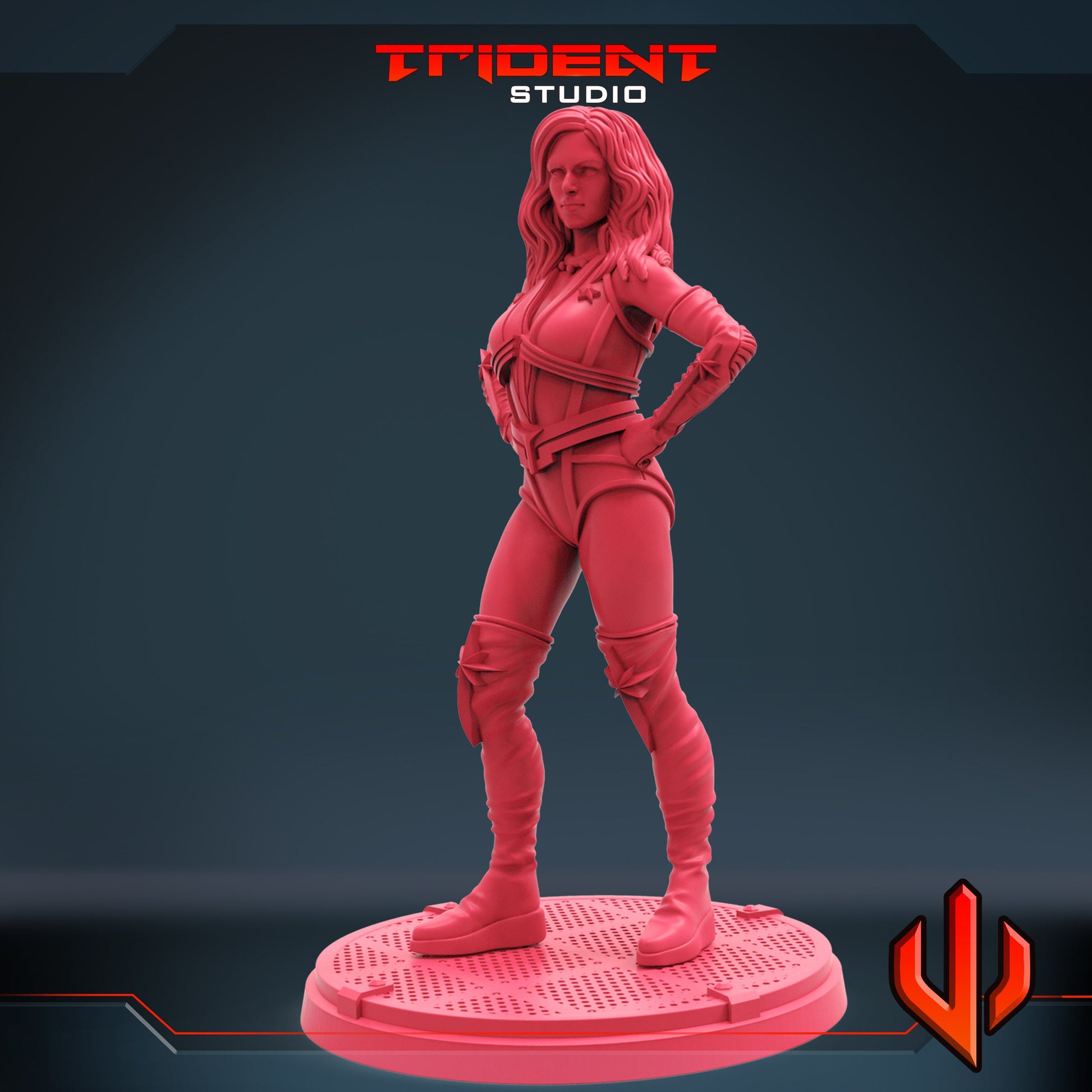 Starlight (Fan art sculpted by Trident Studio) (Crisis Protocol Proxy/Alternative)