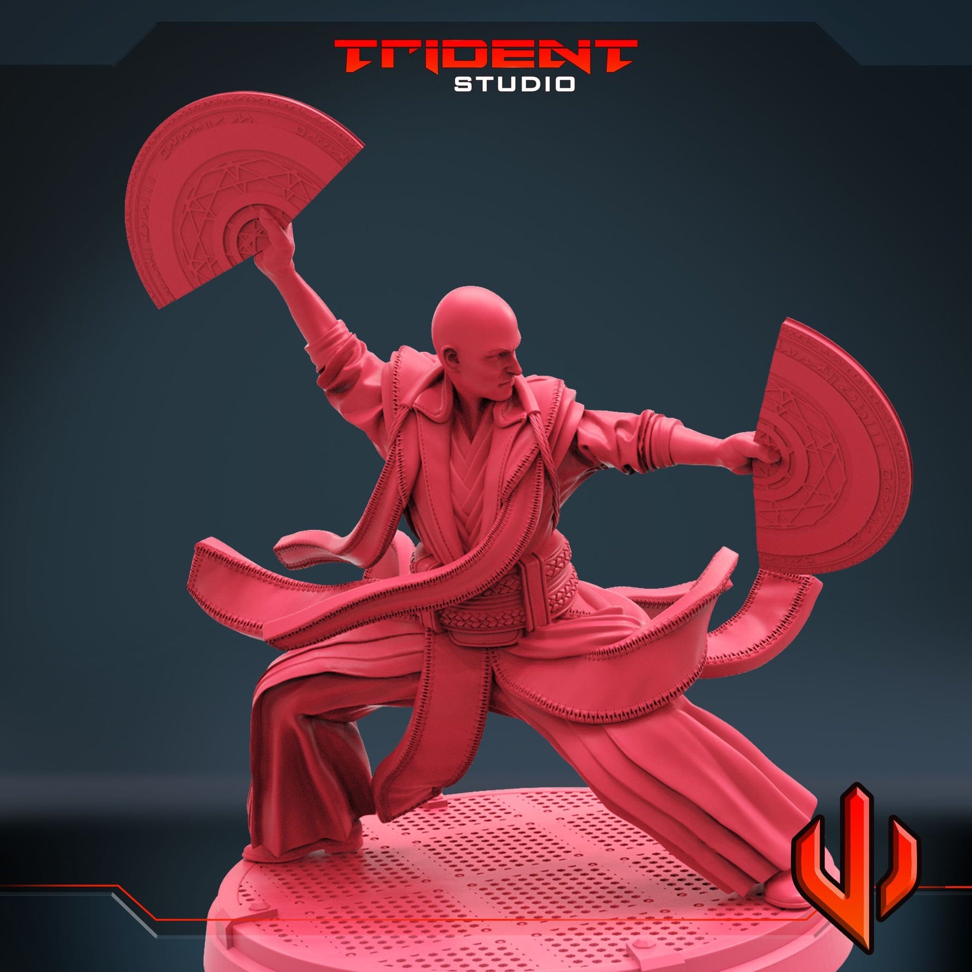 The Ancient One (Fan art sculpted by Trident Studio) (Crisis Protocol Proxy/Alternative)