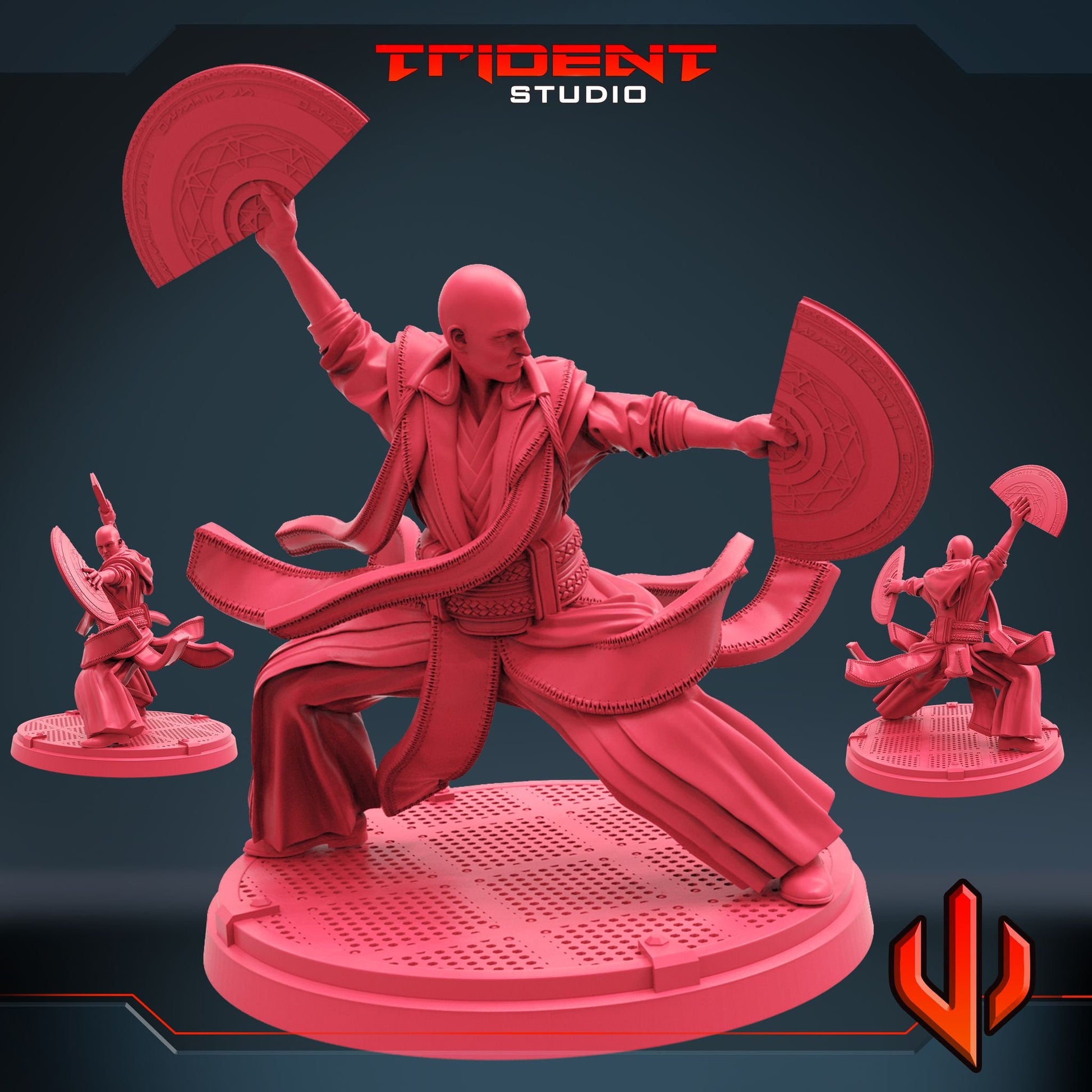 The Ancient One (Fan art sculpted by Trident Studio) (Crisis Protocol Proxy/Alternative)