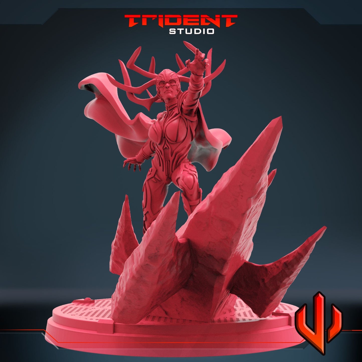 Hela (Fan art sculpted by Trident Studio) (Crisis Protocol Proxy/Alternative)