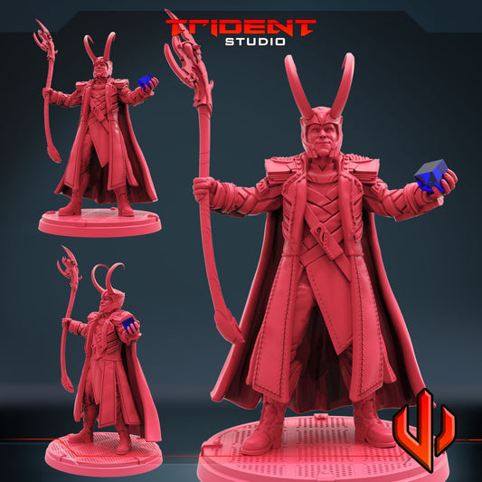 Loki (Fan art sculpted by Trident Studio) (Crisis Protocol Proxy/Alternative)