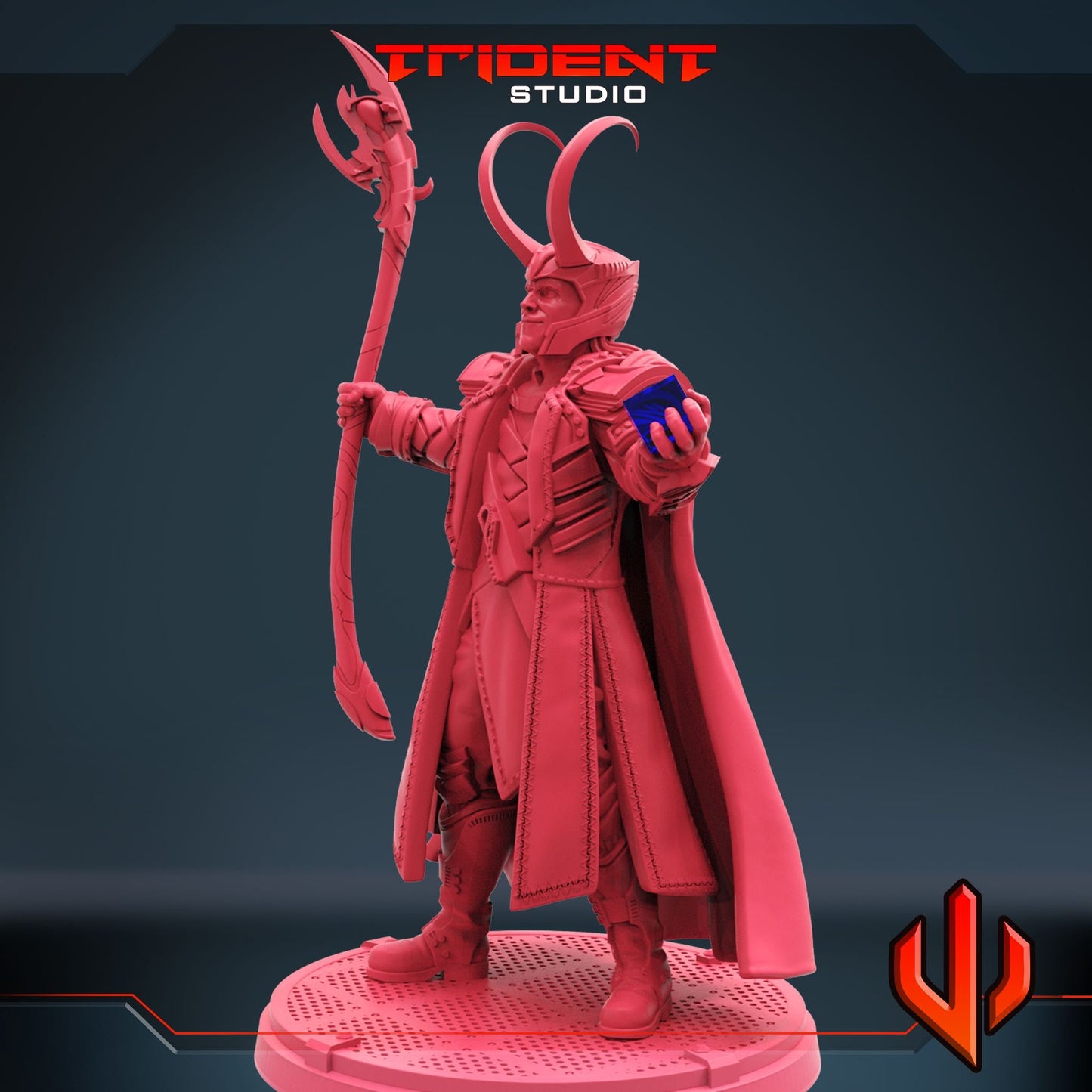 Loki (Fan art sculpted by Trident Studio) (Crisis Protocol Proxy/Alternative)