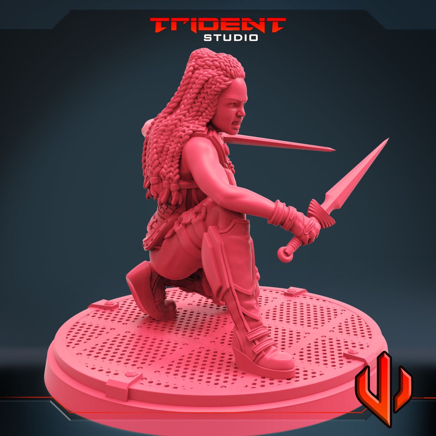 Valkyrie A (Fan art sculpted by Trident Studio) (Crisis Protocol Proxy/Alternative)