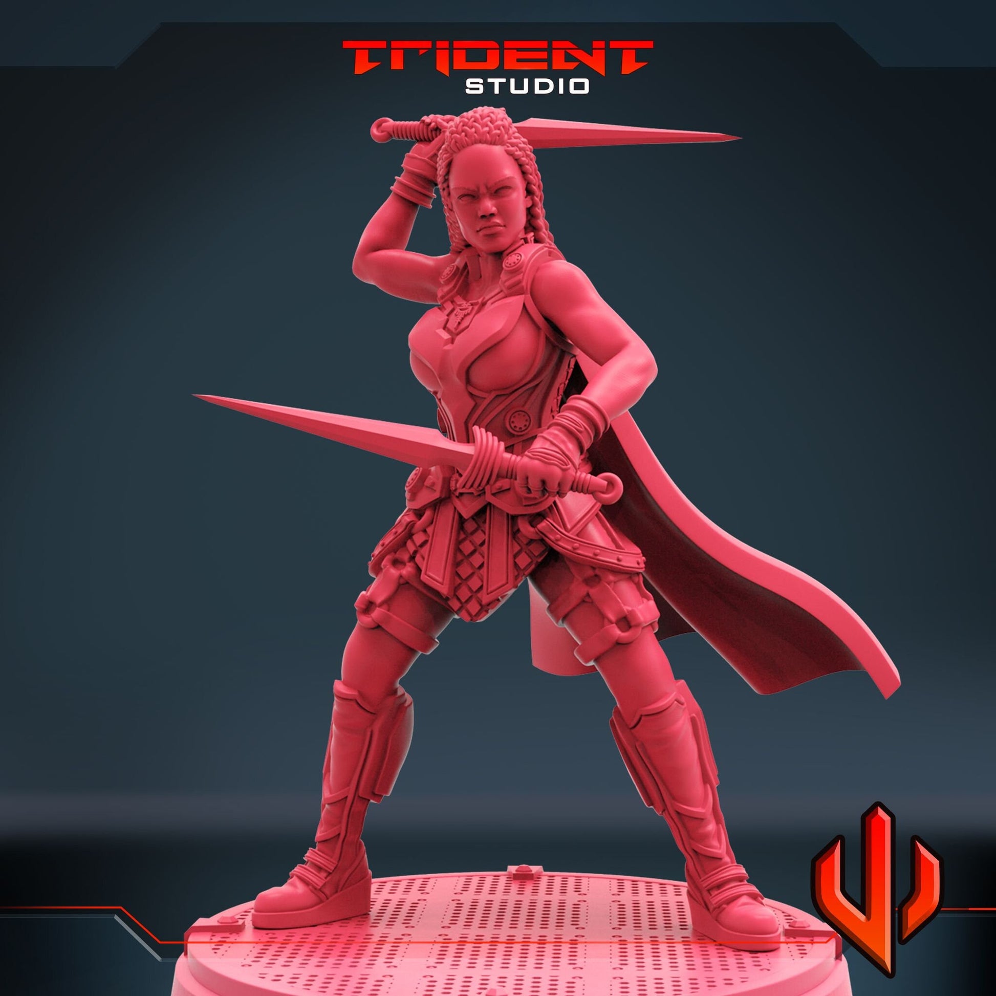 Valkyrie B (Fan art sculpted by Trident Studio) (Crisis Protocol Proxy/Alternative)
