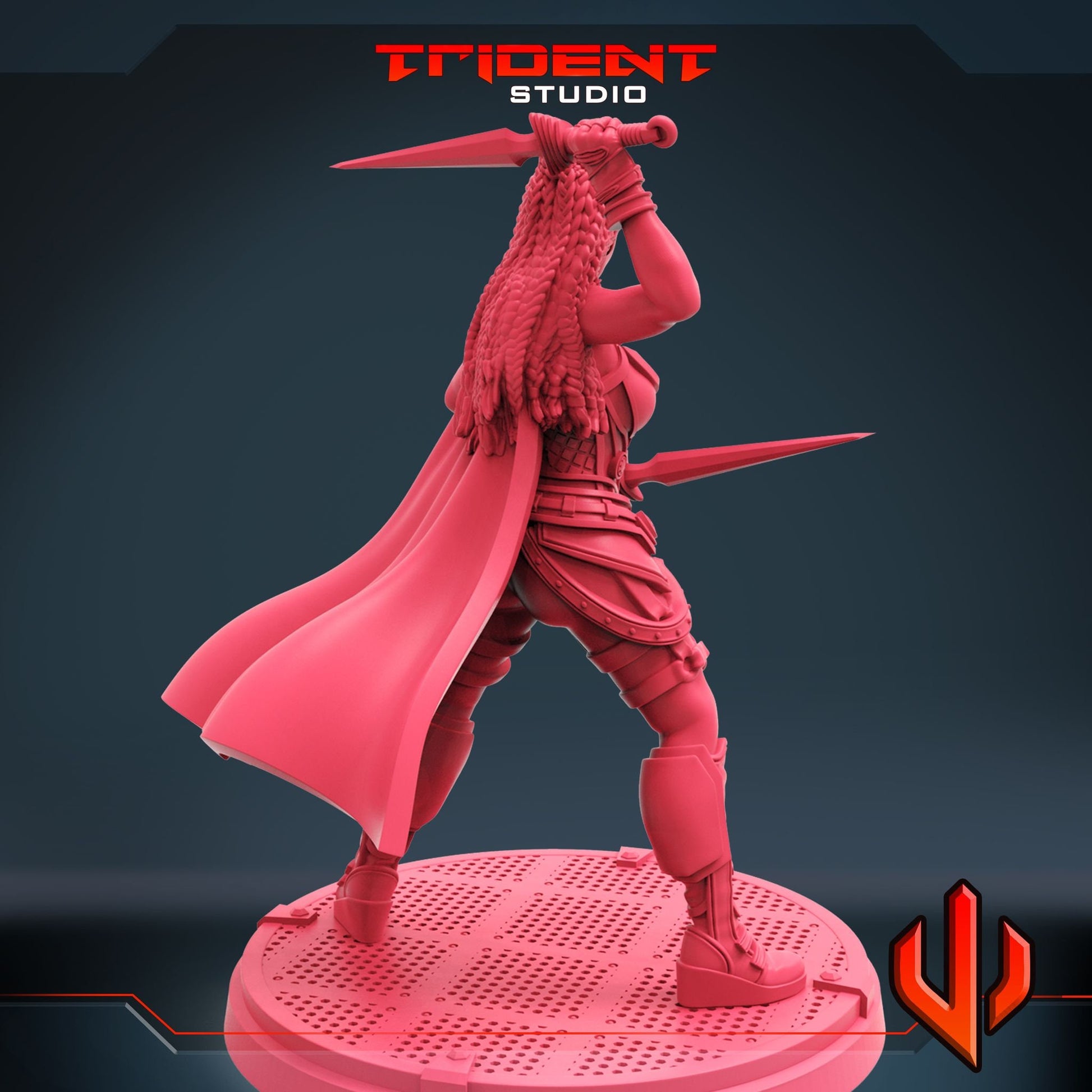 Valkyrie B (Fan art sculpted by Trident Studio) (Crisis Protocol Proxy/Alternative)