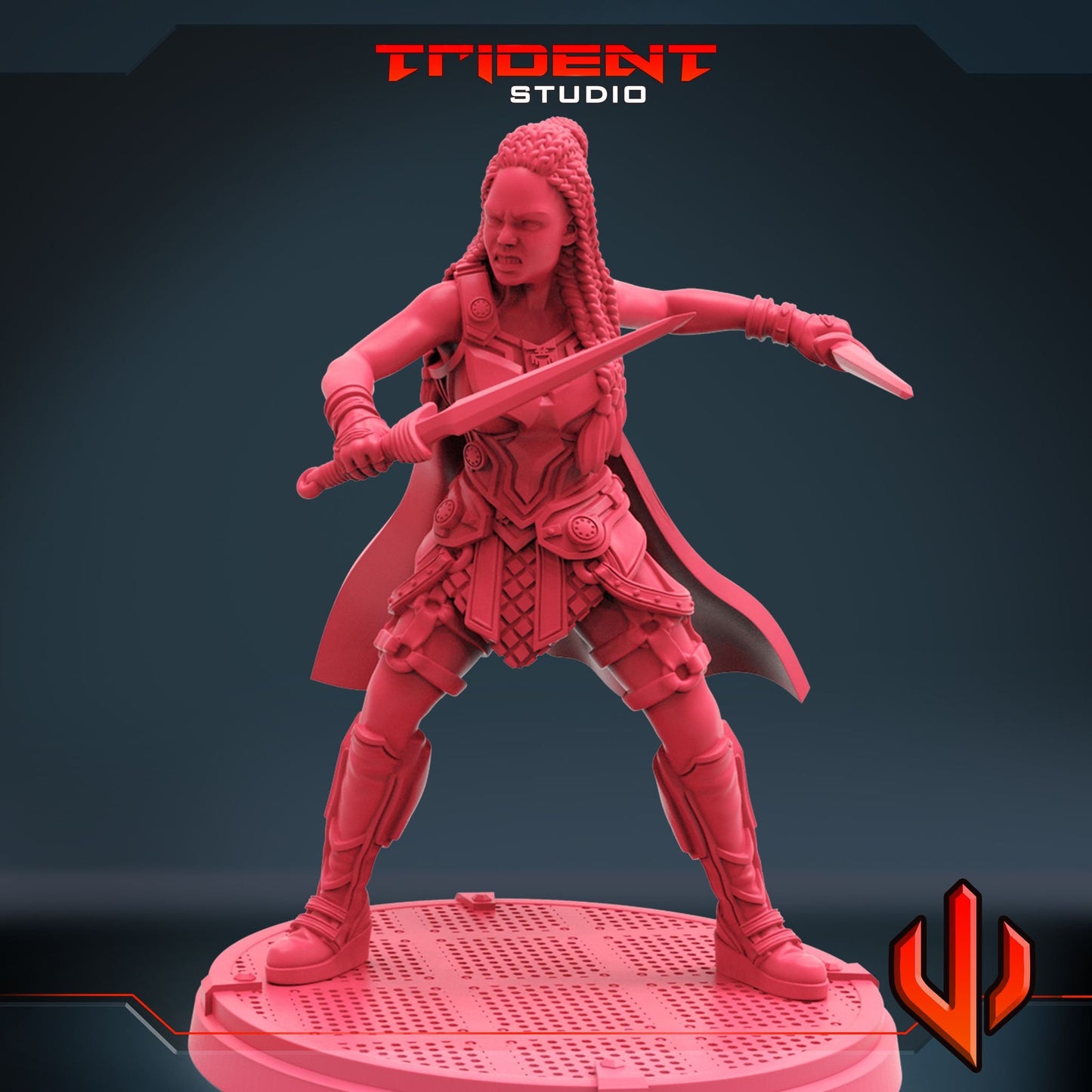 Valkyrie C (Fan art sculpted by Trident Studio) (Crisis Protocol Proxy/Alternative)