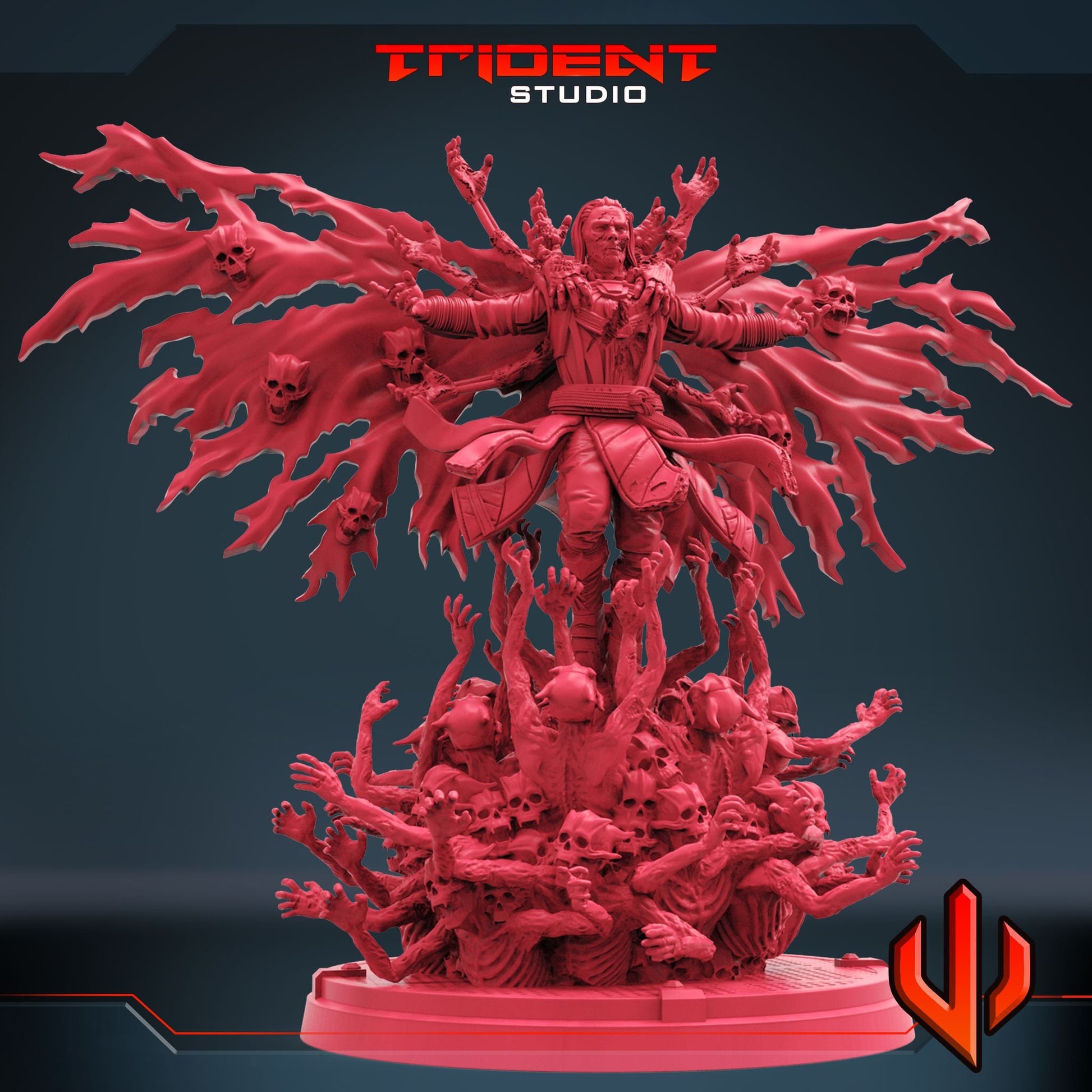 Zombie Strange (Fan art sculpted by Trident Studio) (Crisis Protocol Proxy/Alternative)