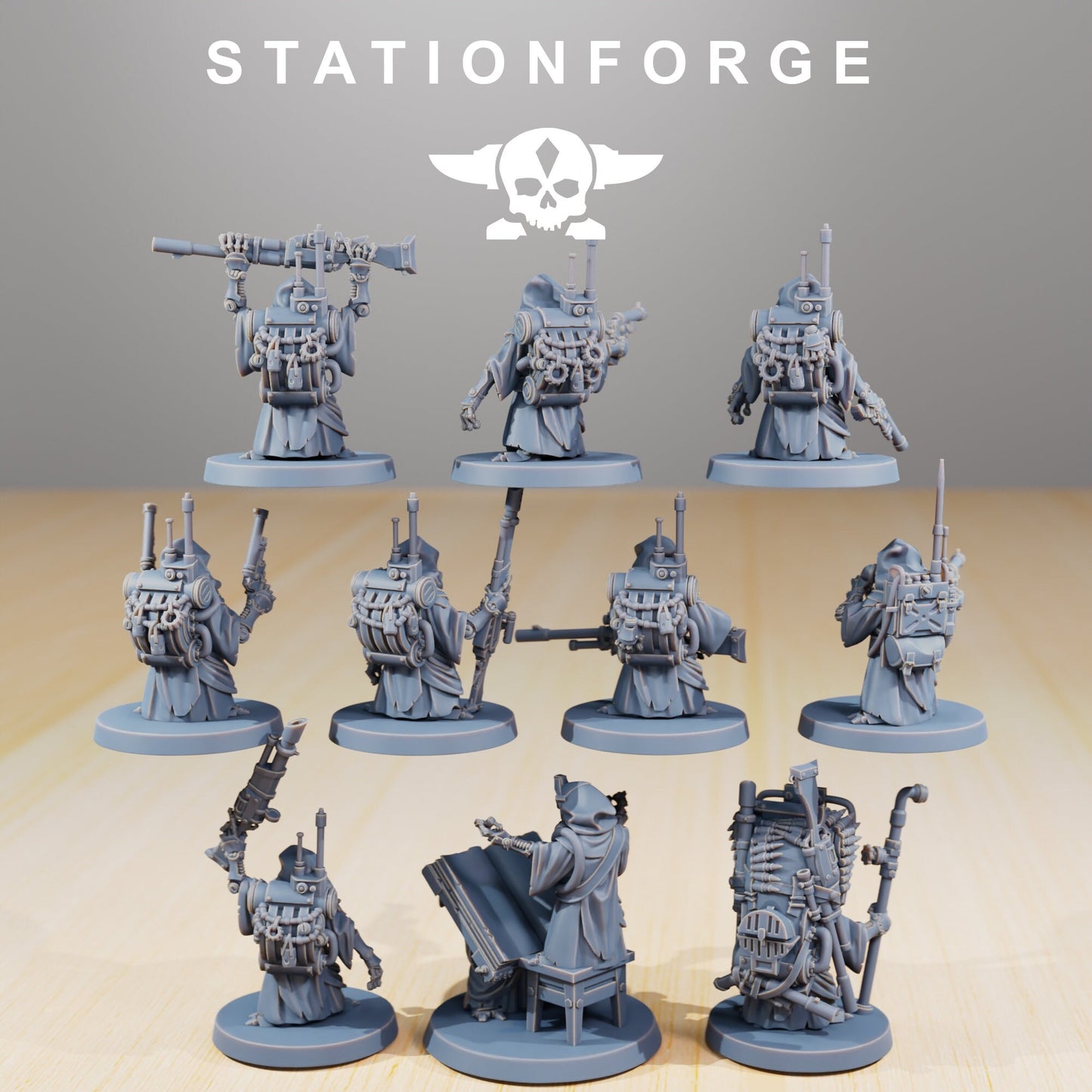 Scavenger Junkards - set of 10 (sculpted by Stationforge)