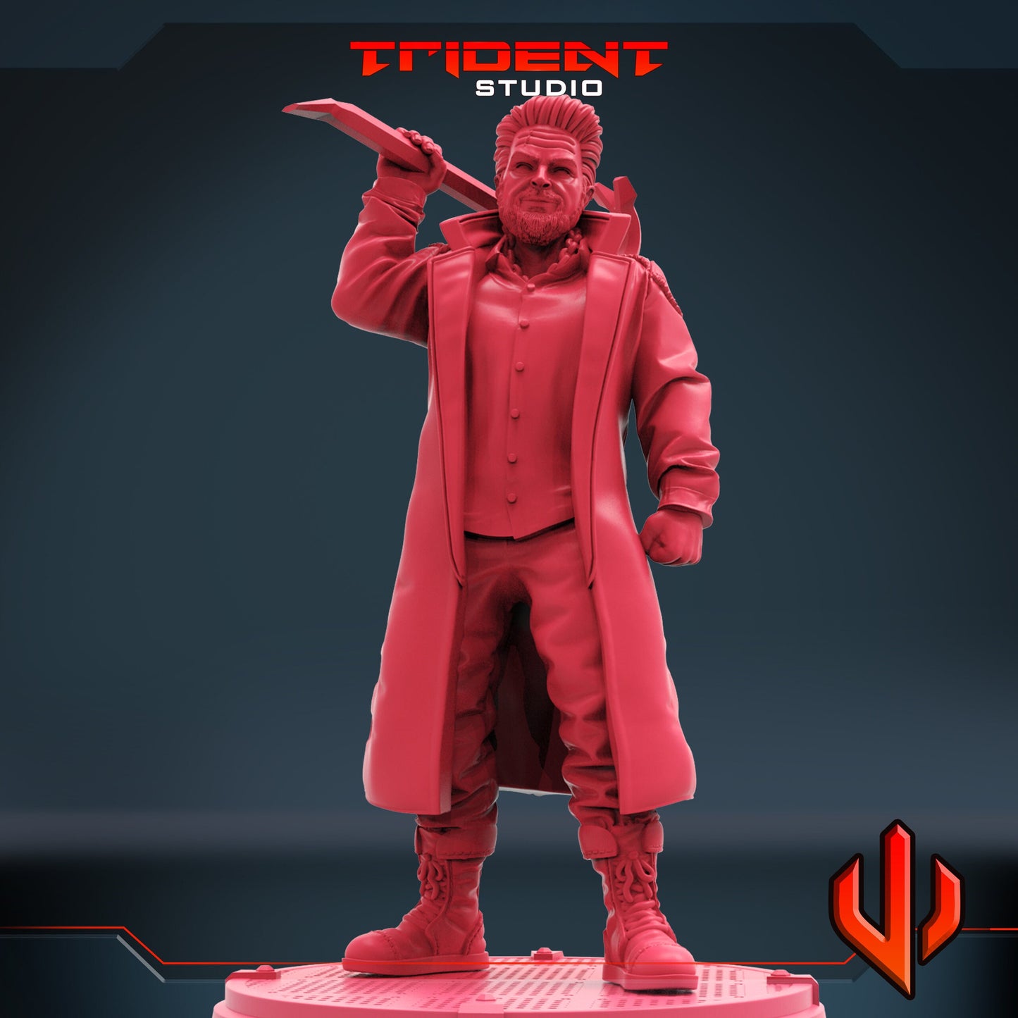 Butcher (Fan art sculpted by Trident Studio) (Crisis Protocol Proxy/Alternative)