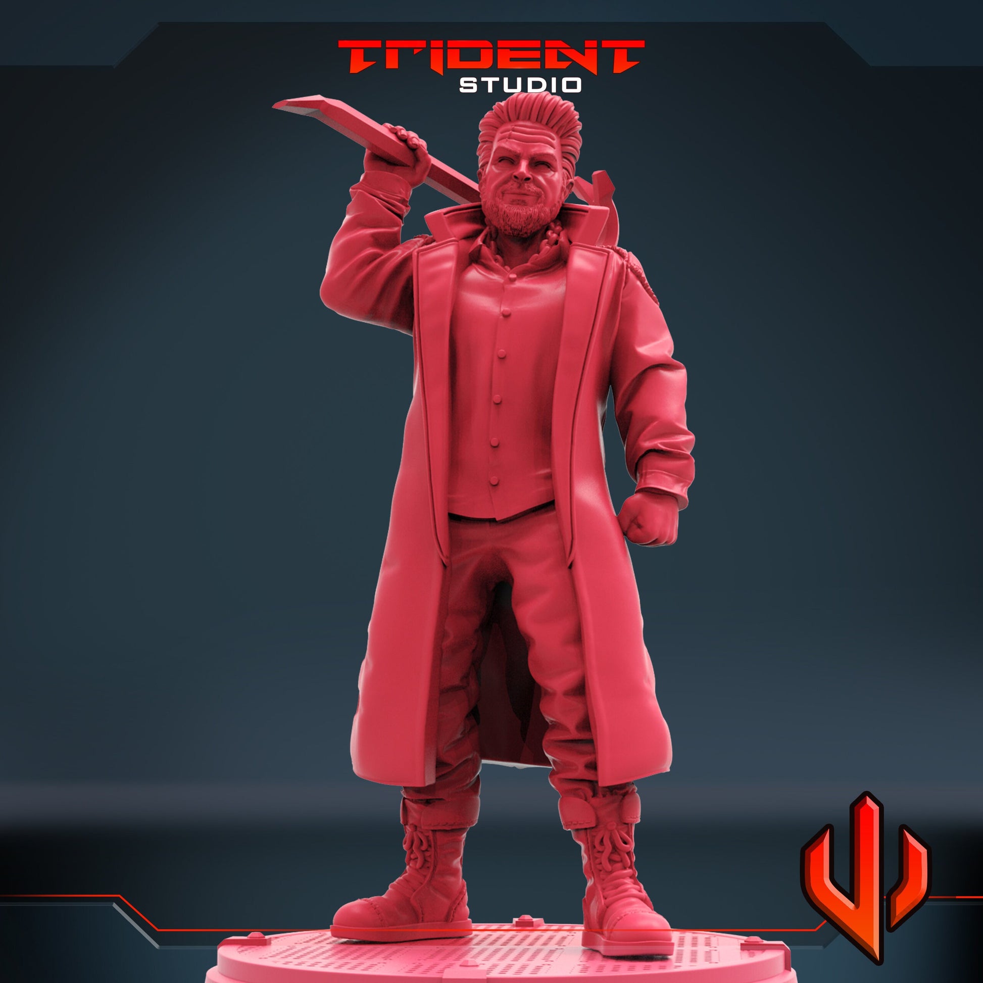 Butcher (Fan art sculpted by Trident Studio) (Crisis Protocol Proxy/Alternative)