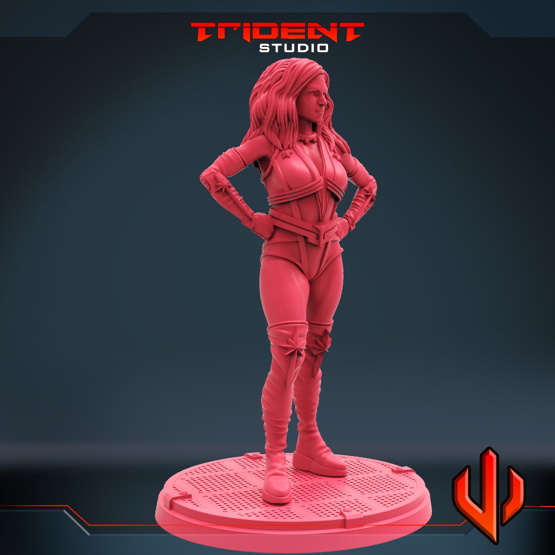 Starlight (Fan art sculpted by Trident Studio) (Crisis Protocol Proxy/Alternative)