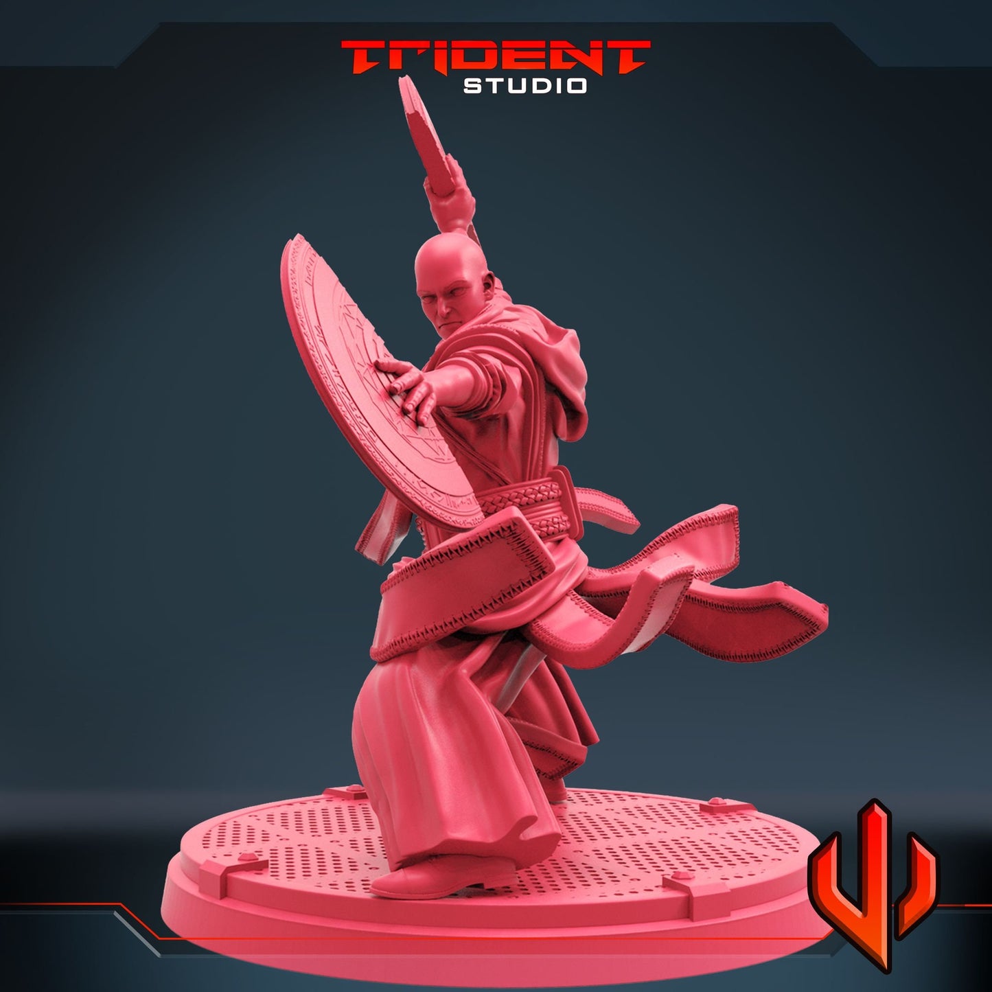 The Ancient One (Fan art sculpted by Trident Studio) (Crisis Protocol Proxy/Alternative)