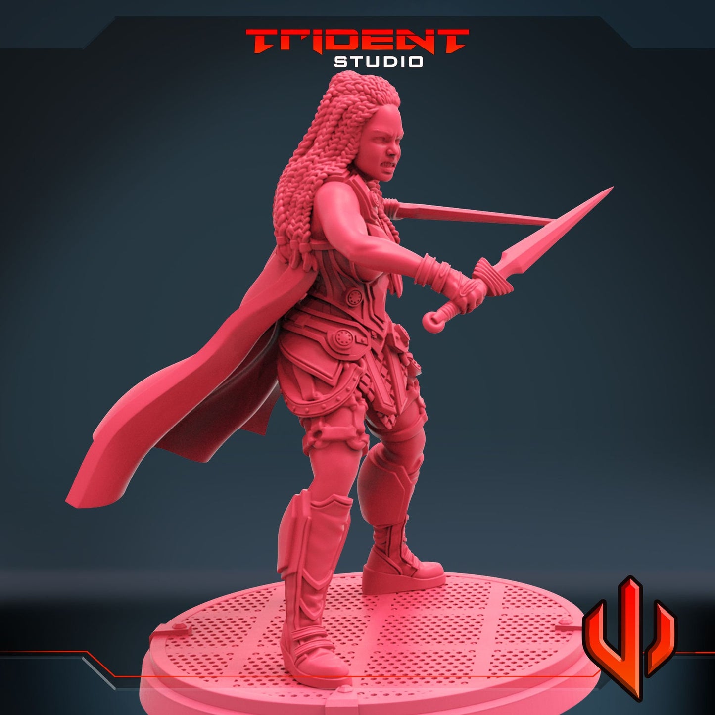 Valkyrie C (Fan art sculpted by Trident Studio) (Crisis Protocol Proxy/Alternative)