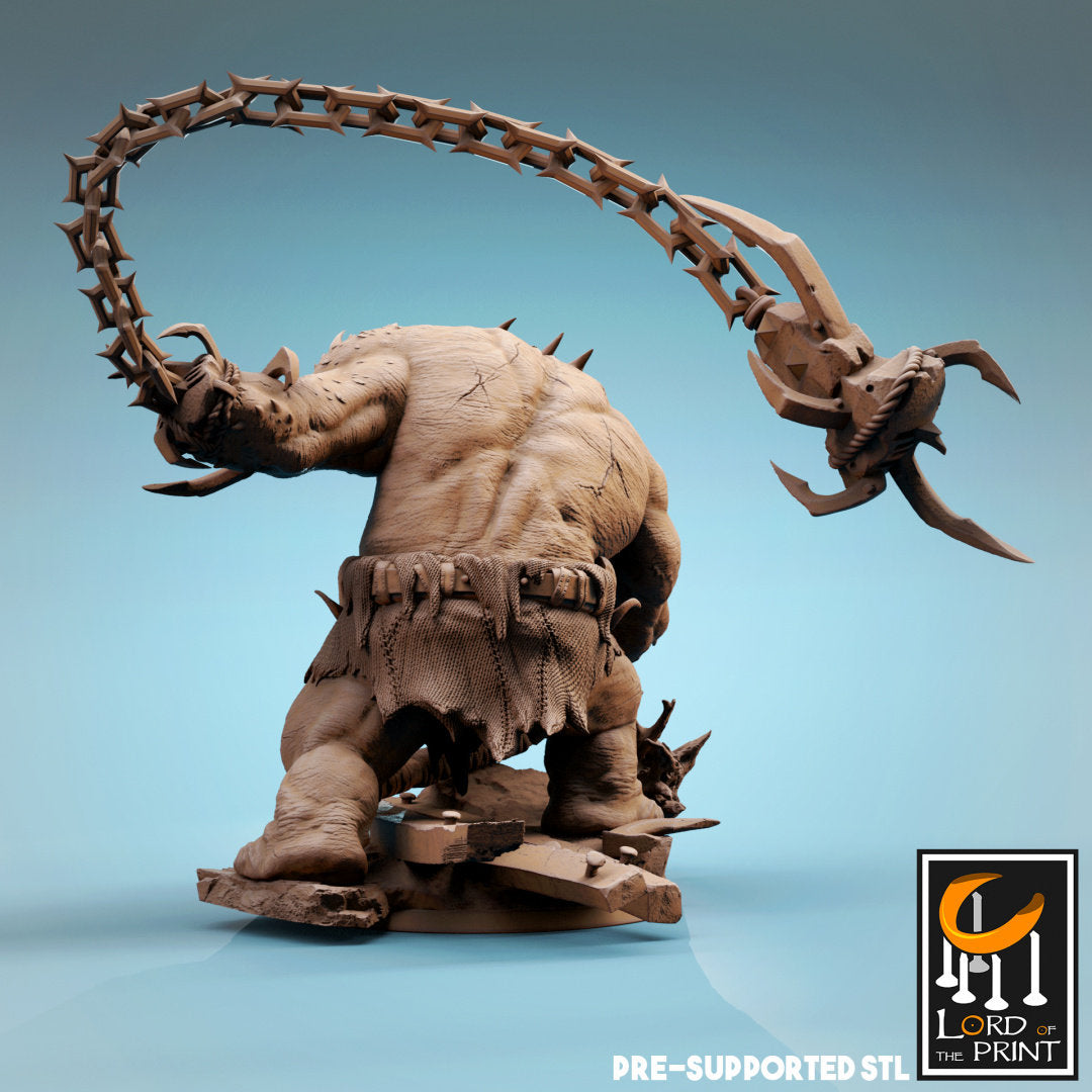 Infernum Cyclops with Flail (Sculpted by Lord of the Print)