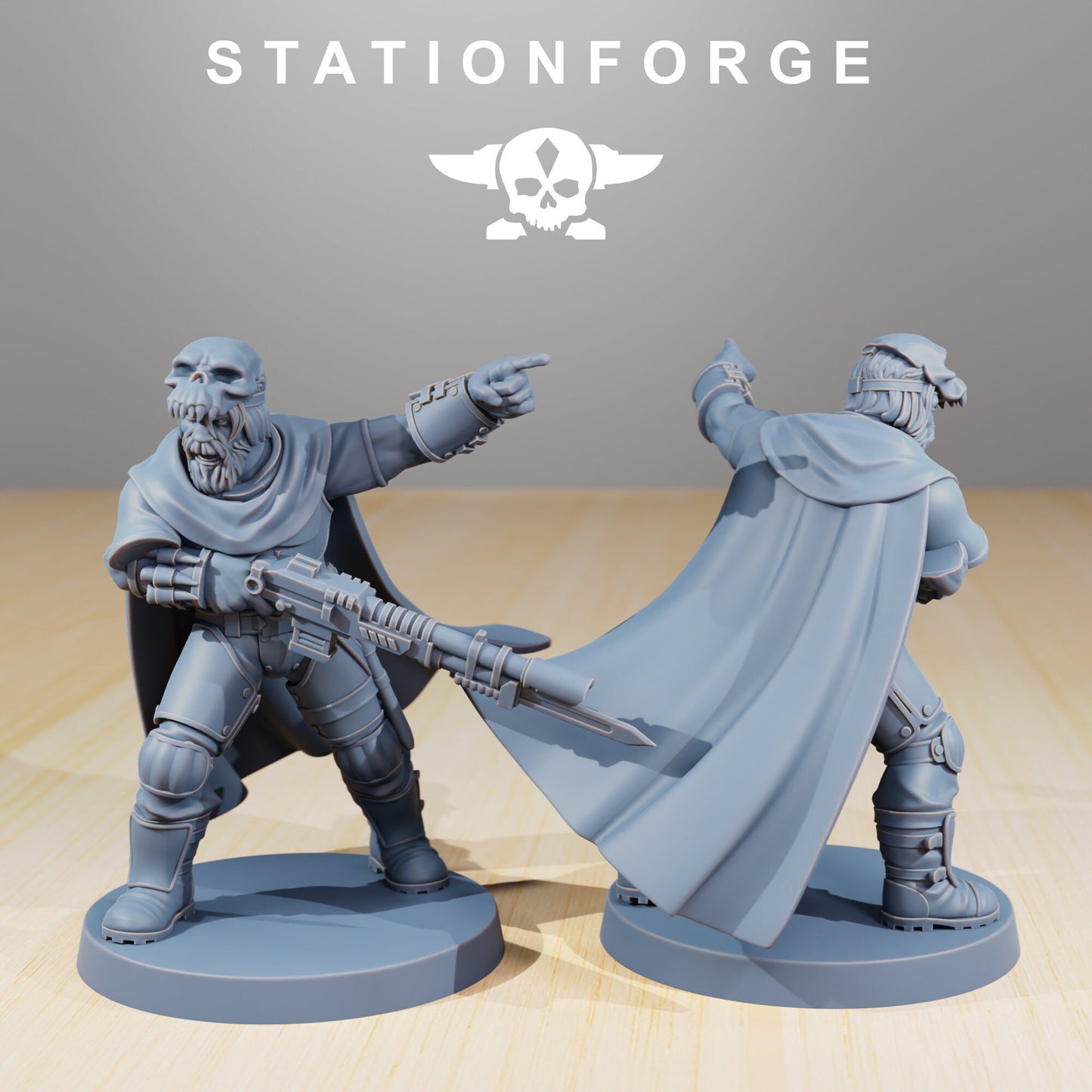 Grim Guard Orkaz Hunters (6) (sculpted by Stationforge)