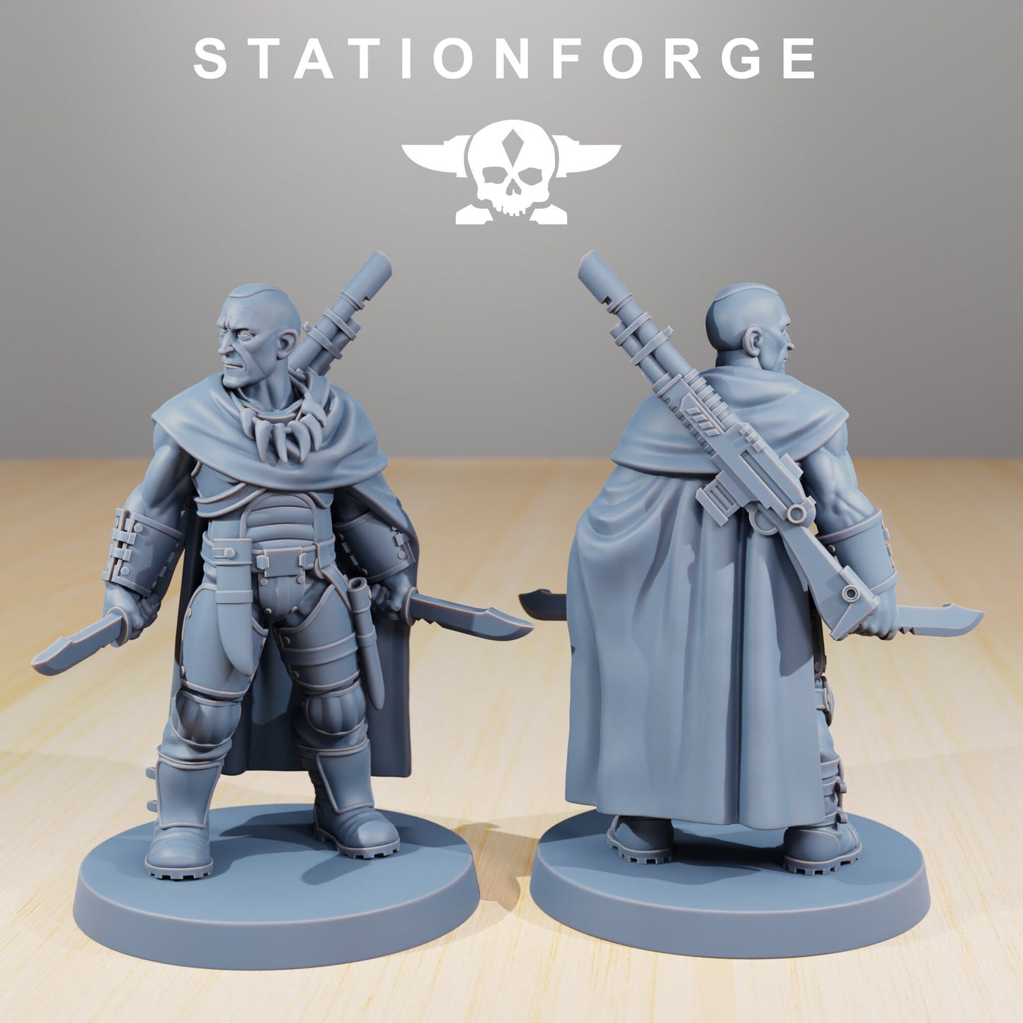 Grim Guard Orkaz Hunters (6) (sculpted by Stationforge)