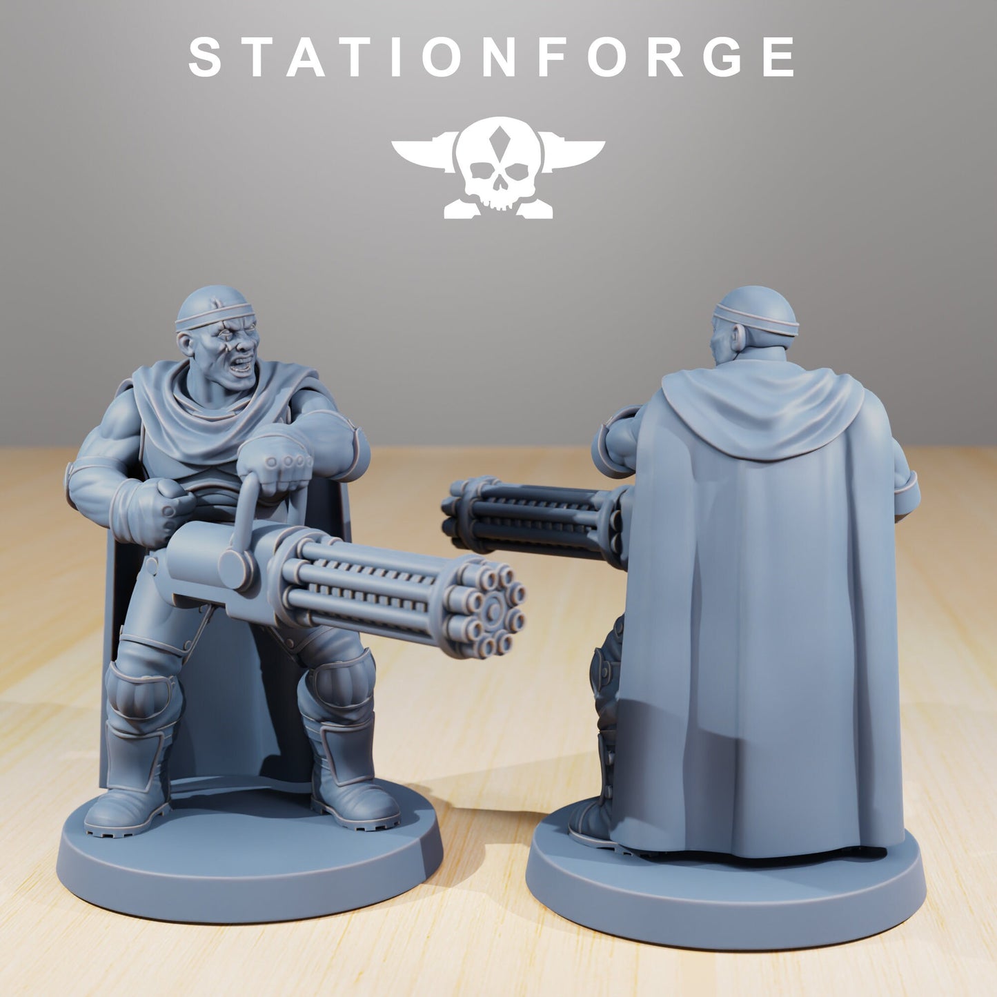 Grim Guard Orkaz Hunters (6) (sculpted by Stationforge)
