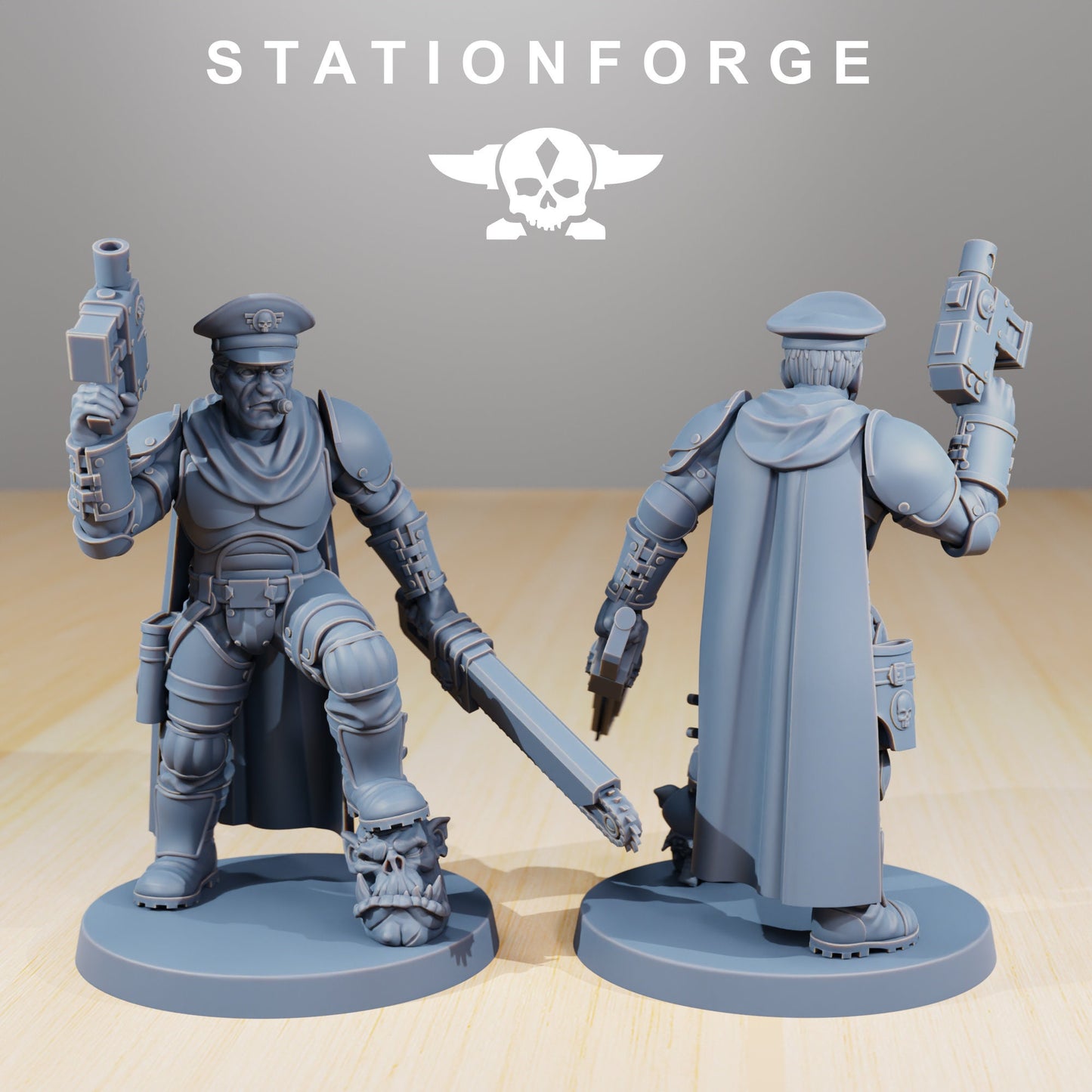 Grim Guard Orkaz Hunters (6) (sculpted by Stationforge)