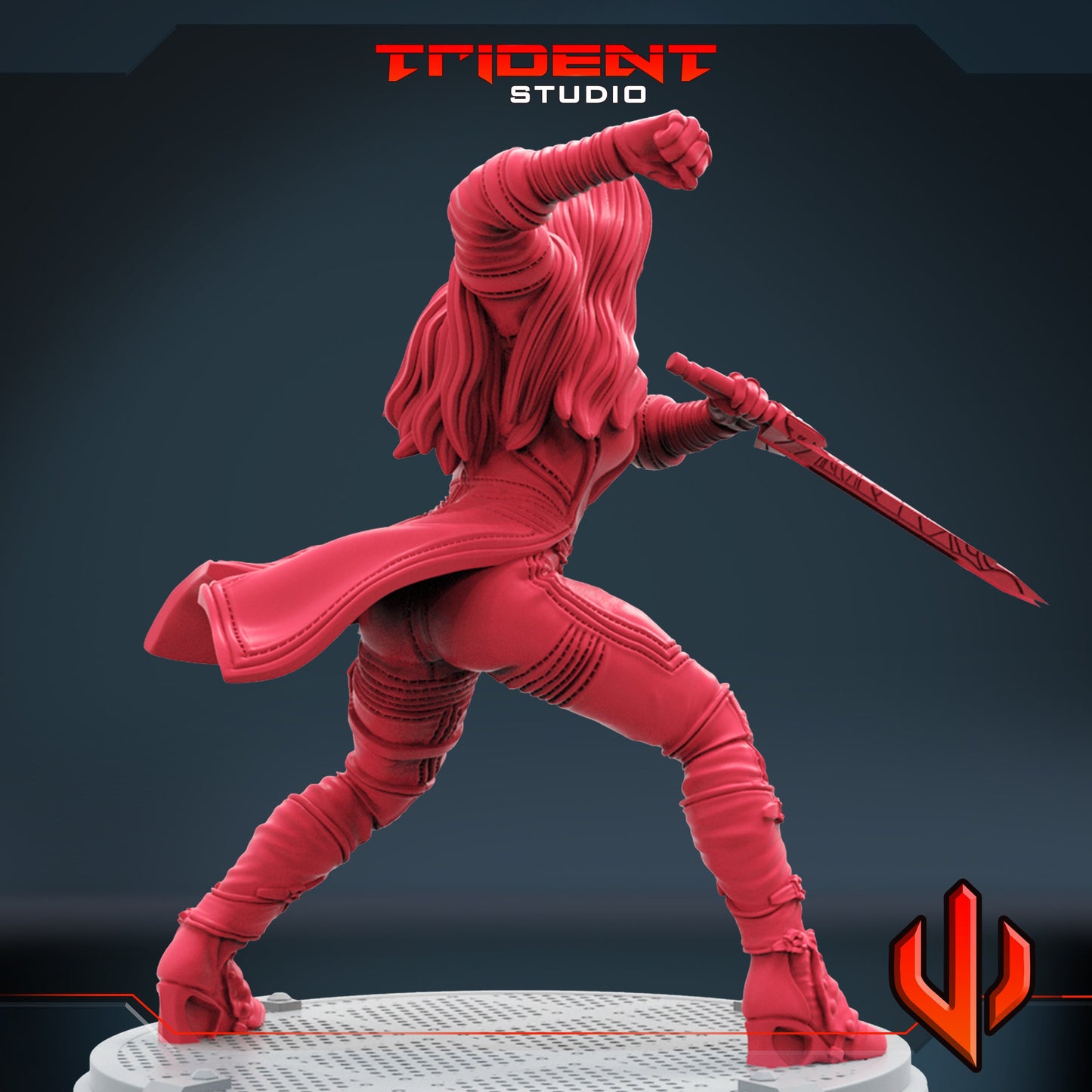 Gamora B (Fan art sculpted by Trident Studio) (Crisis Protocol Proxy/Alternative)