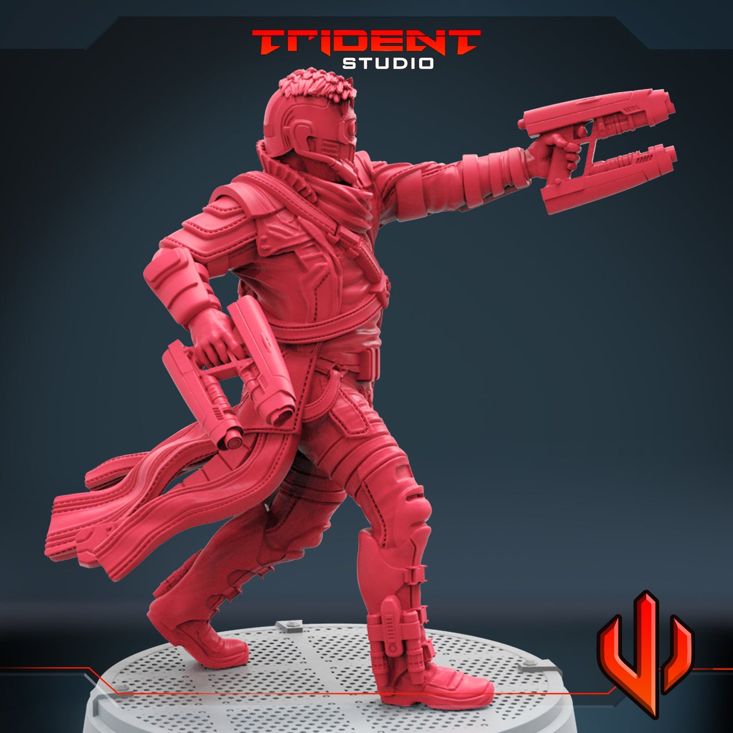 Starlord B (Fan art sculpted by Trident Studio) (Crisis Protocol Proxy/Alternative)