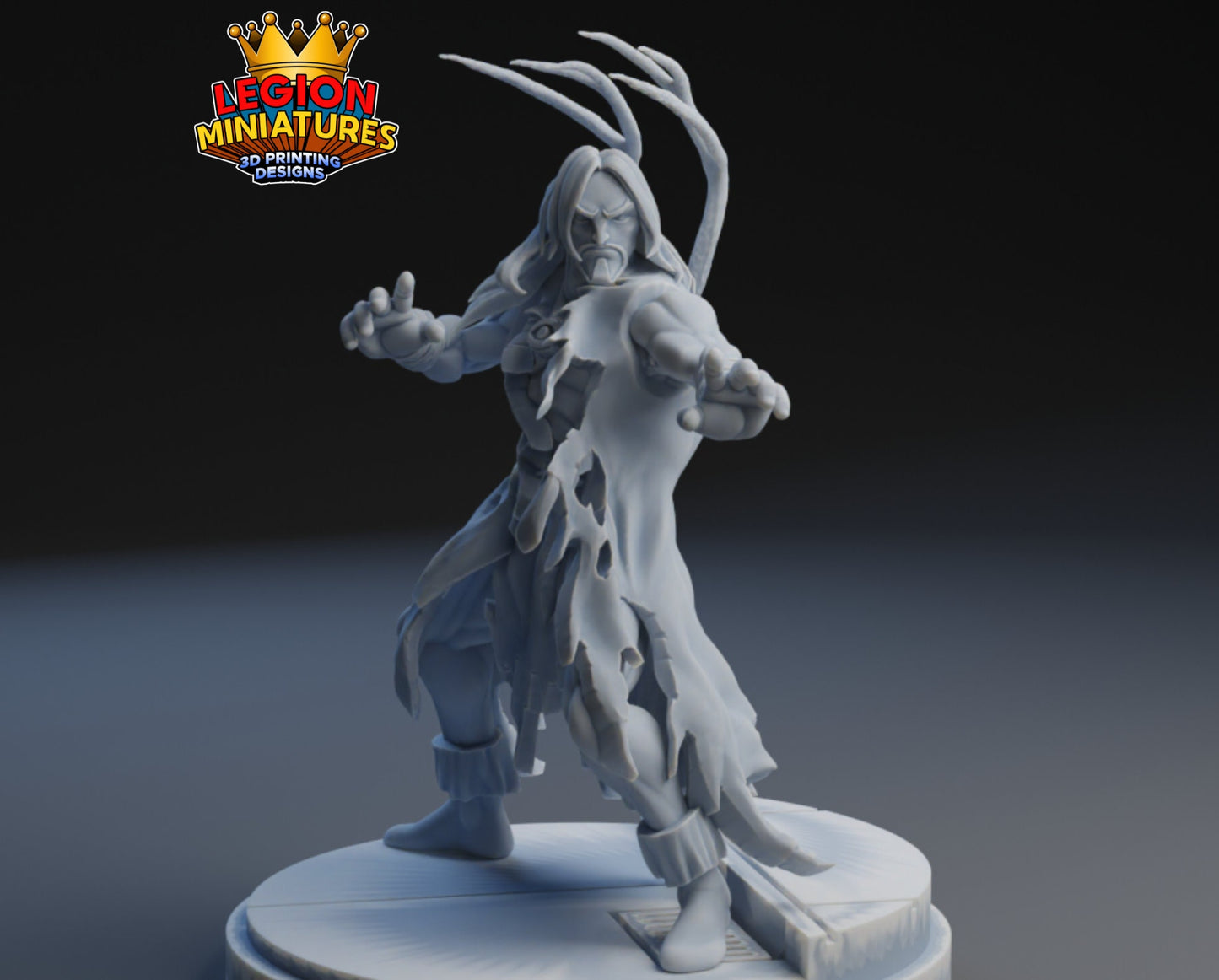 Agamotto Fan Art 40mm Miniature (Sculpted by Legion Miniatures) (Crisis Protocol Proxy/Alternative)