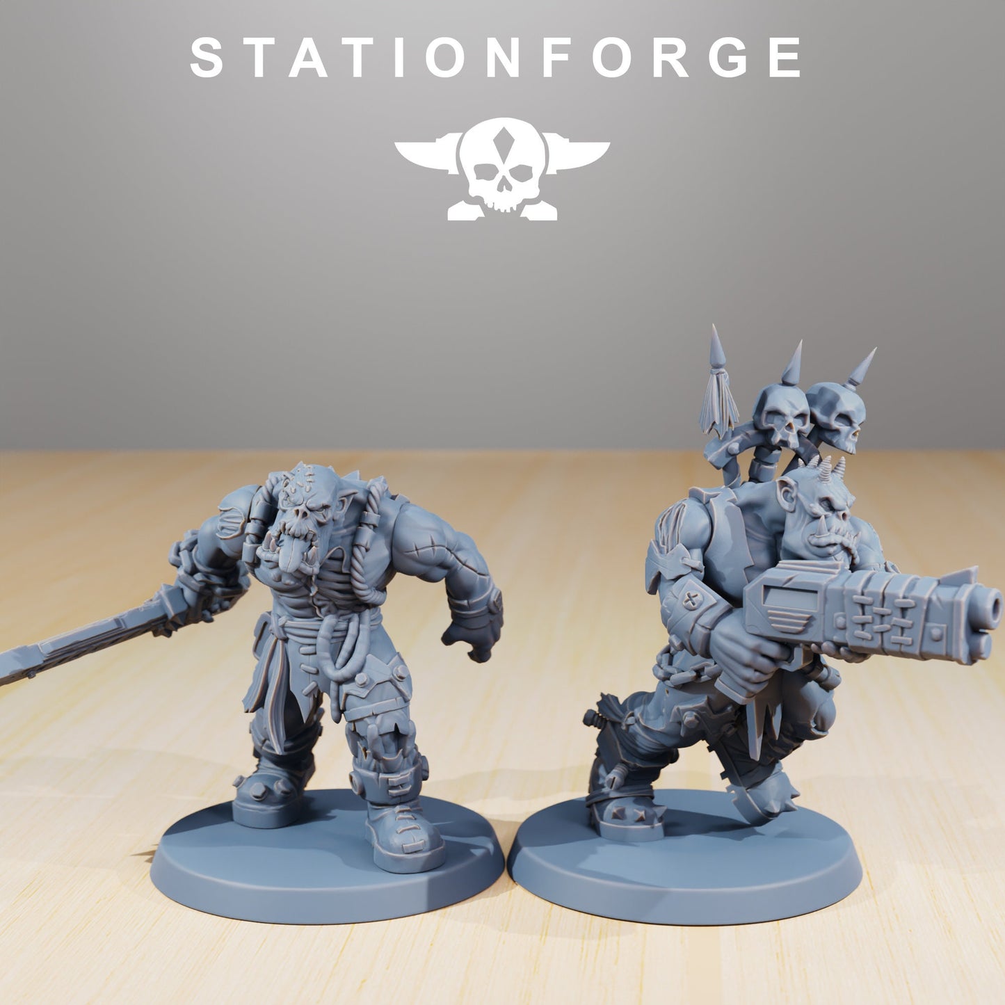 Orkaz Plague Spreaders - set of 10 (sculpted by Stationforge)