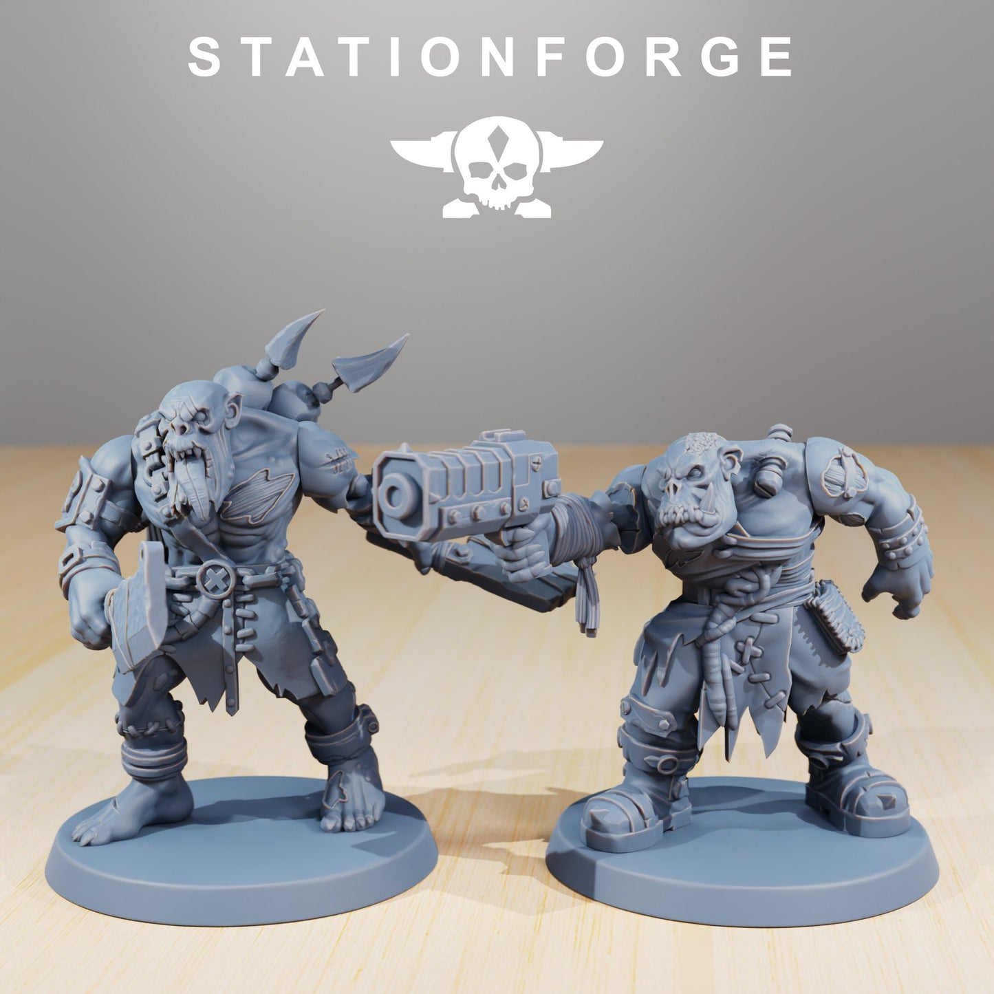 Orkaz Plague Spreaders - set of 10 (sculpted by Stationforge)