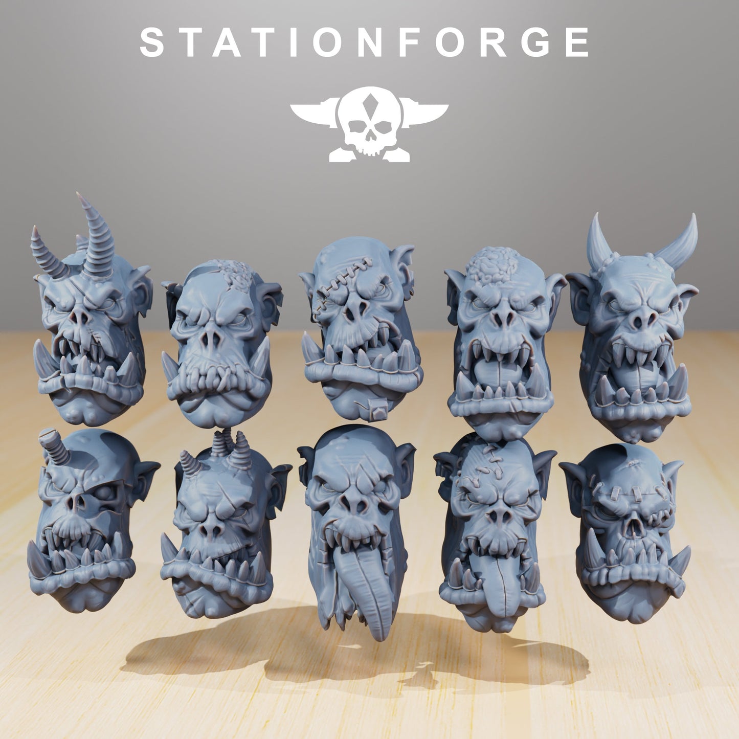Orkaz Plague Spreaders - set of 10 (sculpted by Stationforge)