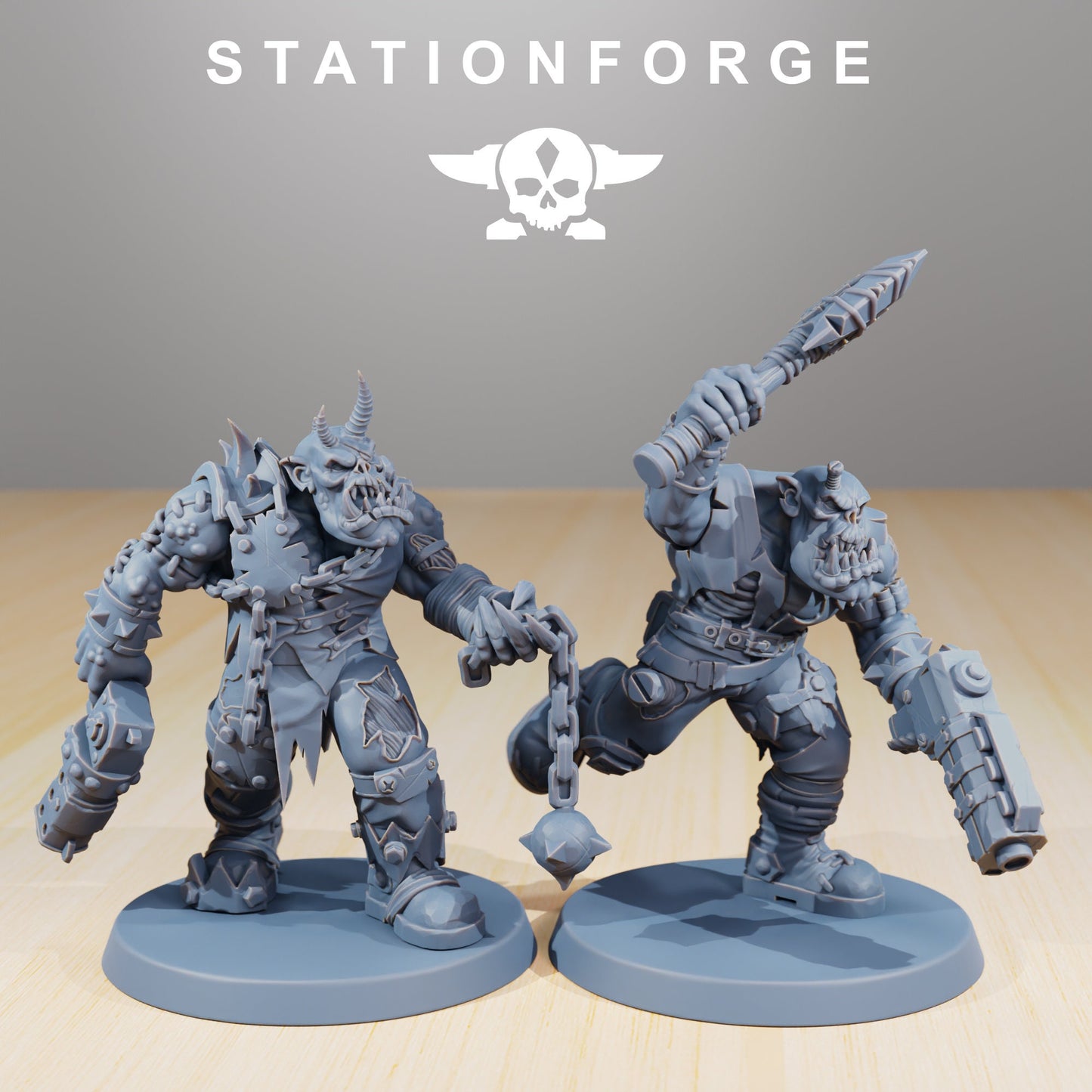 Orkaz Plague Spreaders - set of 10 (sculpted by Stationforge)