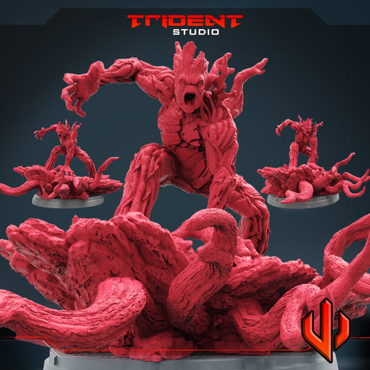 Groot (Fan art sculpted by Trident Studio) (Crisis Protocol Proxy/Alternative)