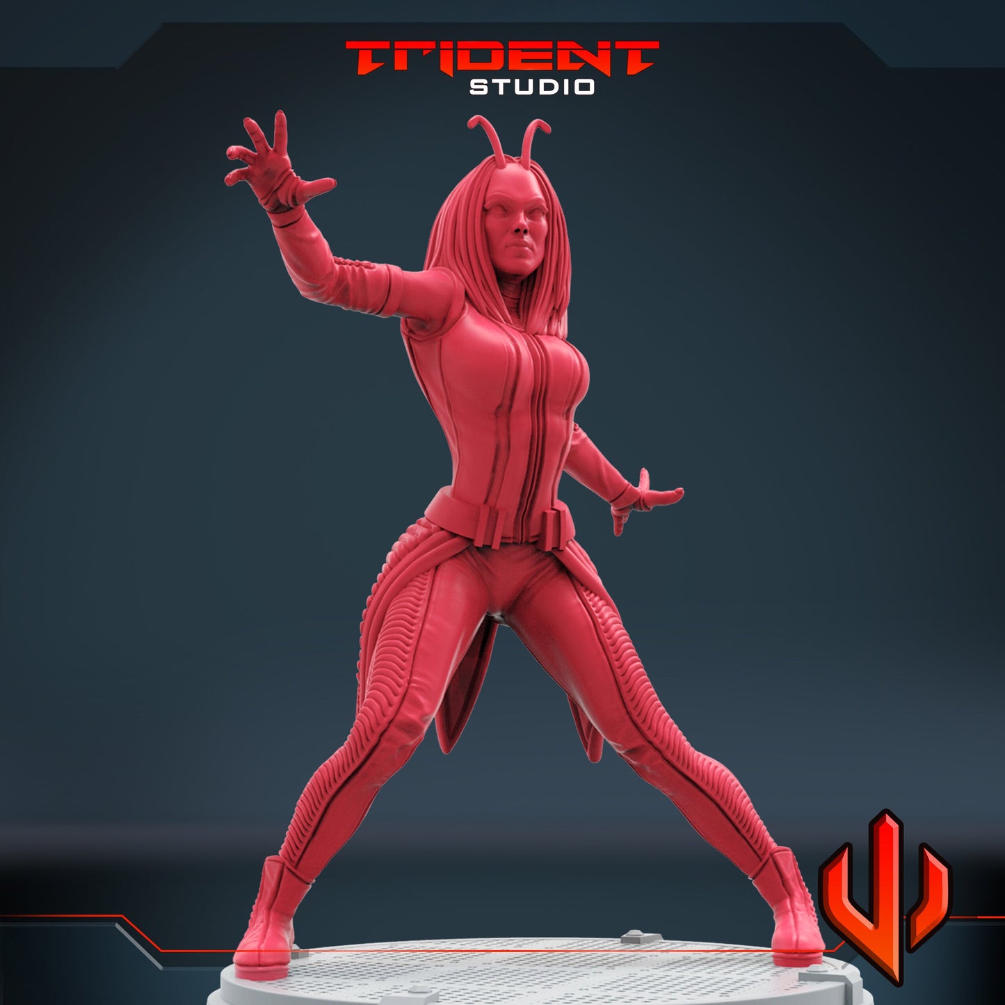 Mantis (Fan art sculpted by Trident Studio) (Crisis Protocol Proxy/Alternative)