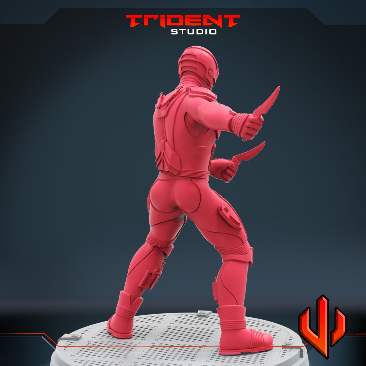 Black Noir (Fan art sculpted by Trident Studio) (Crisis Protocol Proxy/Alternative)