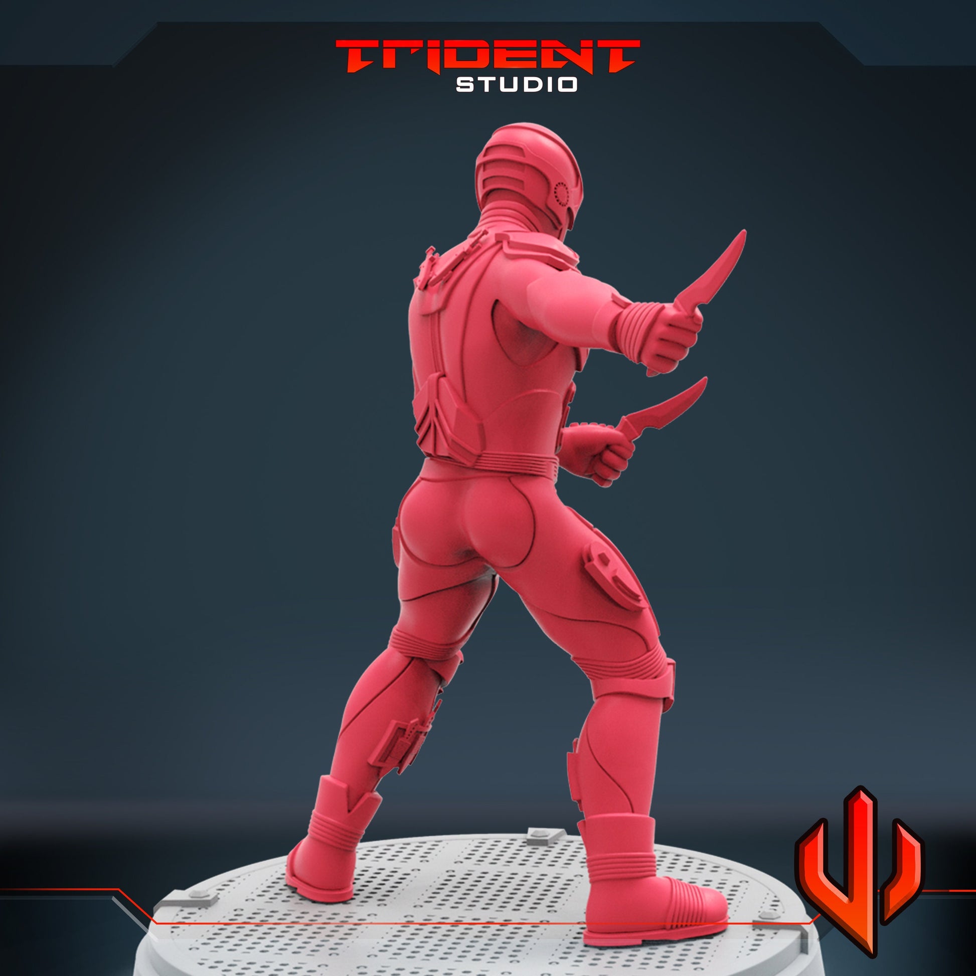 Black Noir (Fan art sculpted by Trident Studio) (Crisis Protocol Proxy/Alternative)