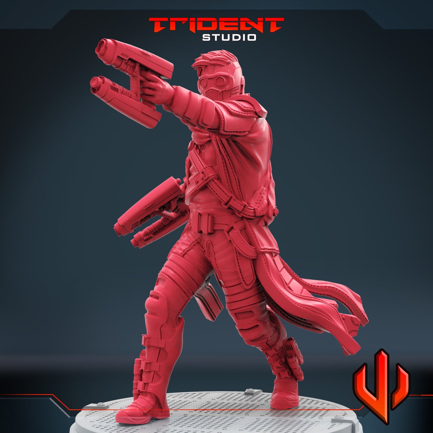 Starlord B (Fan art sculpted by Trident Studio) (Crisis Protocol Proxy/Alternative)