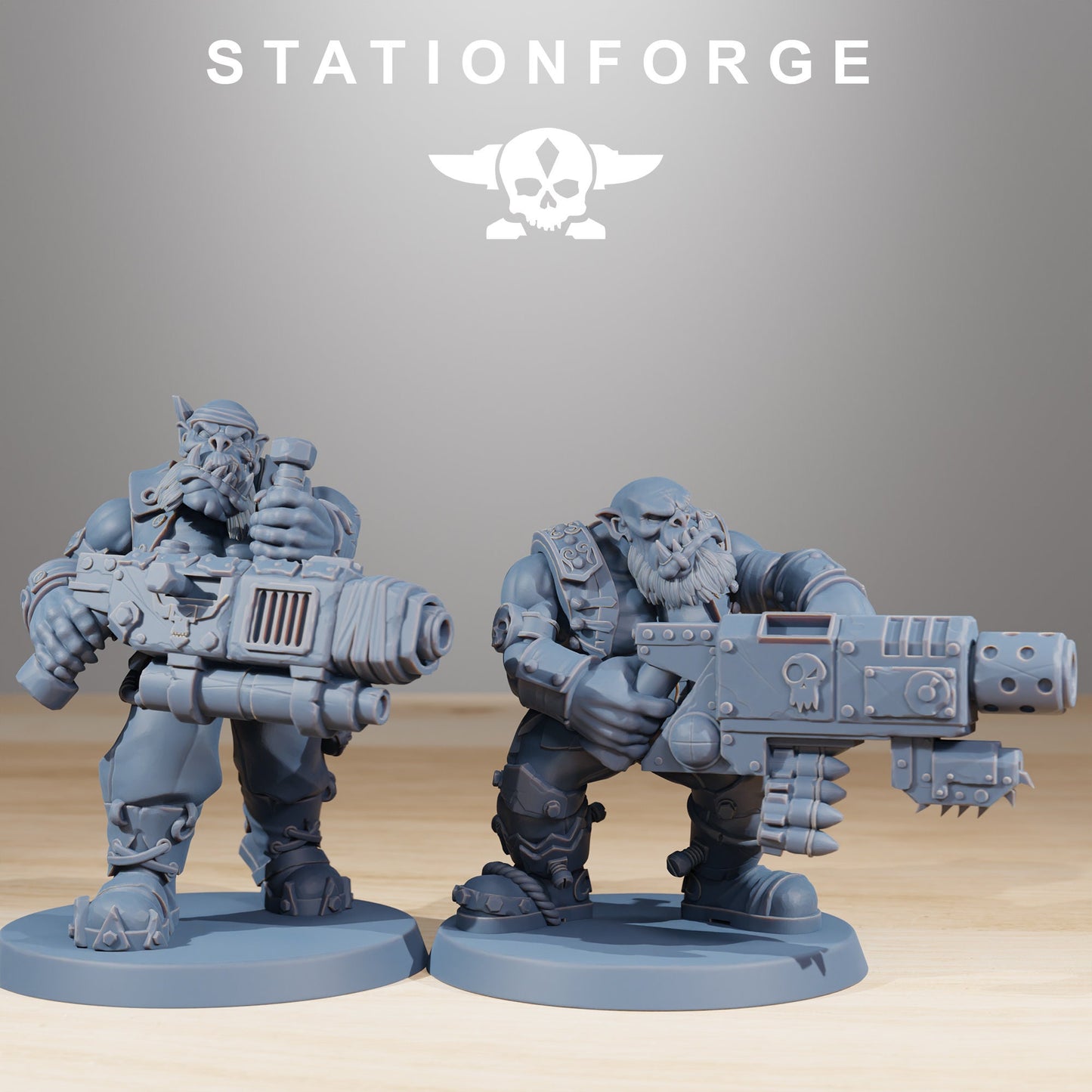 Orkaz Pirates - set of 10 (sculpted by Stationforge)
