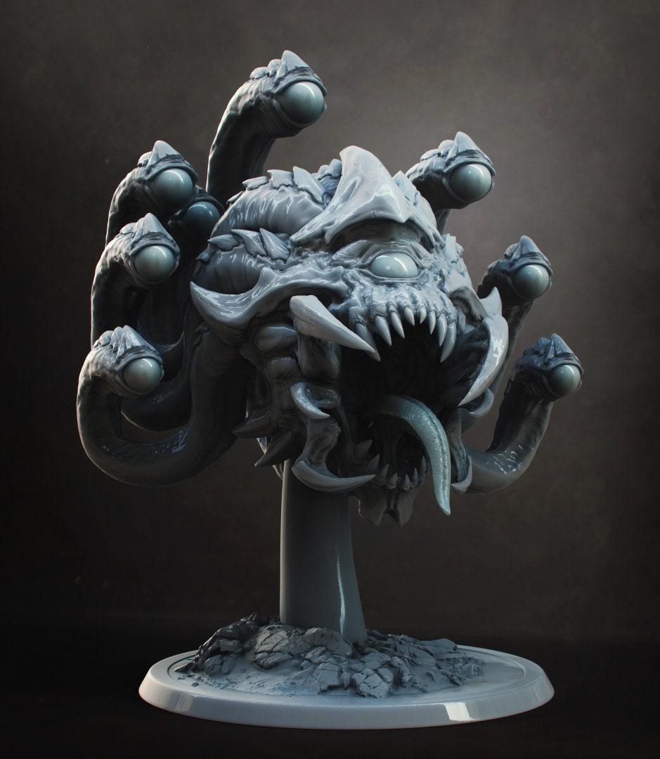 Beholder Fan Art (Sculpted by Lord of the Print)