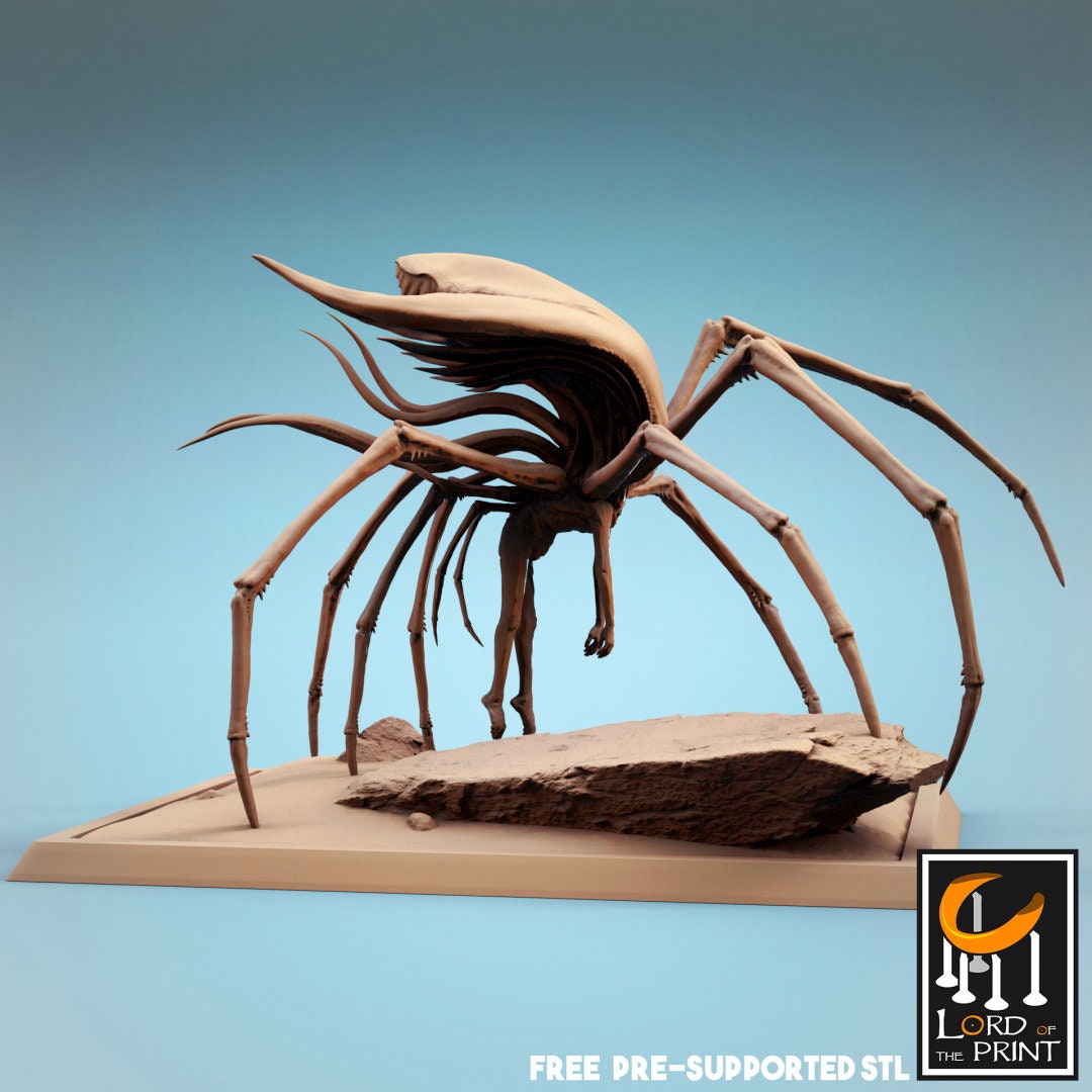 Alien Parasite (Sculpted by Lord of the Print)