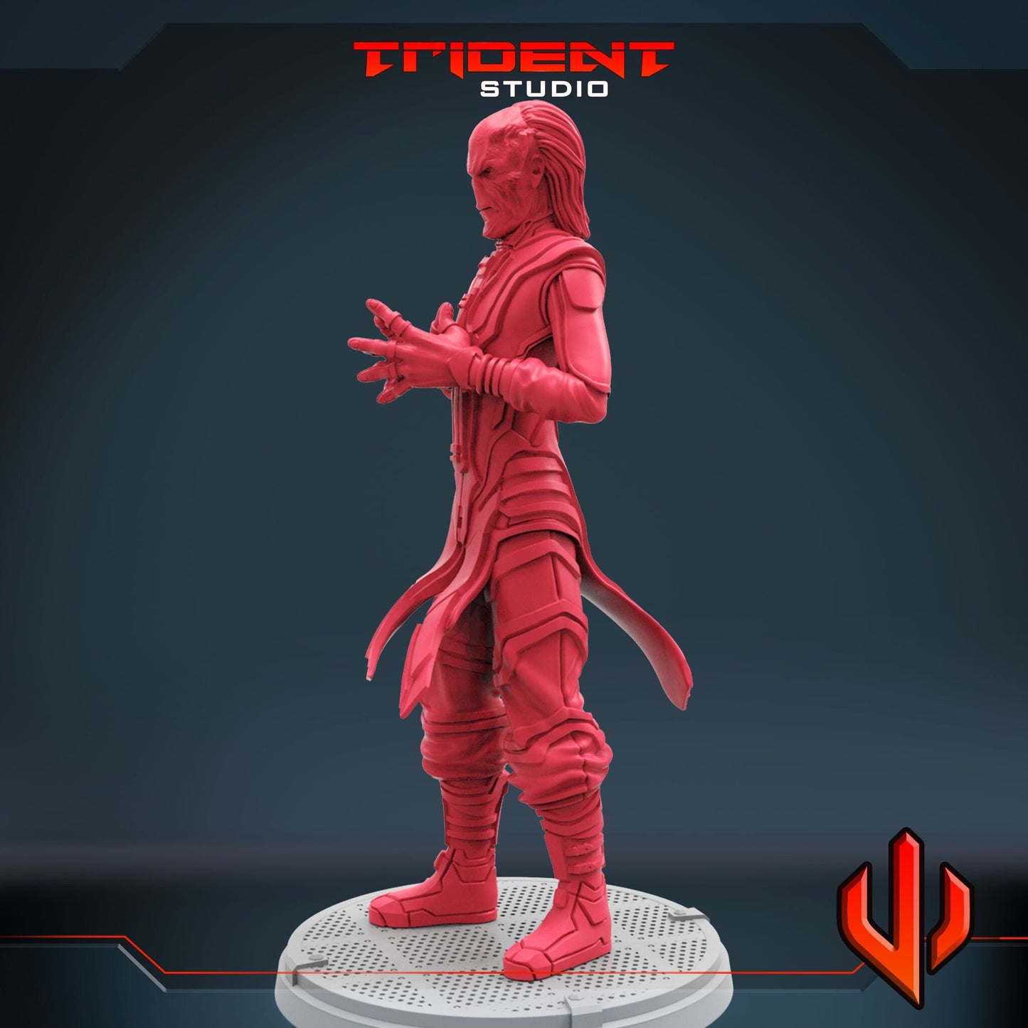 Ebony Maw (B) (Fan art sculpted by Trident Studio) (Crisis Protocol Proxy/Alternative)