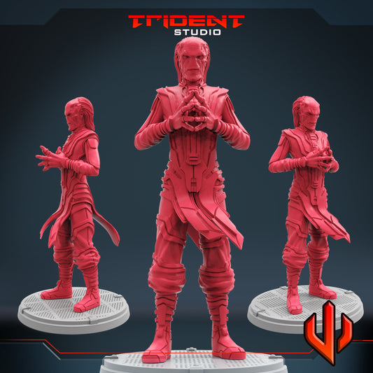 Ebony Maw (B) (Fan art sculpted by Trident Studio) (Crisis Protocol Proxy/Alternative)