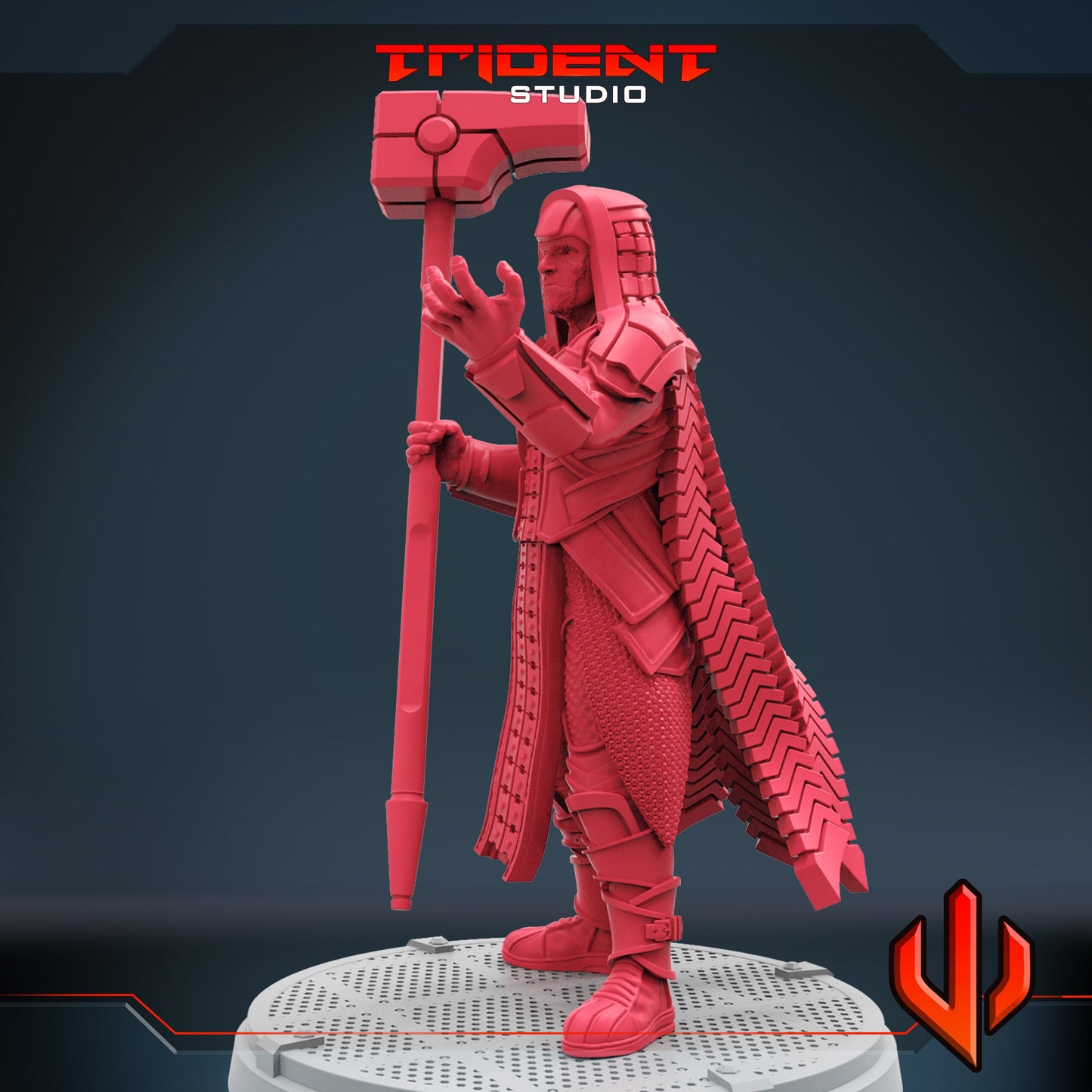 Ronan the Accuser (B) (Fan art sculpted by Trident Studio) (Crisis Protocol Proxy/Alternative)