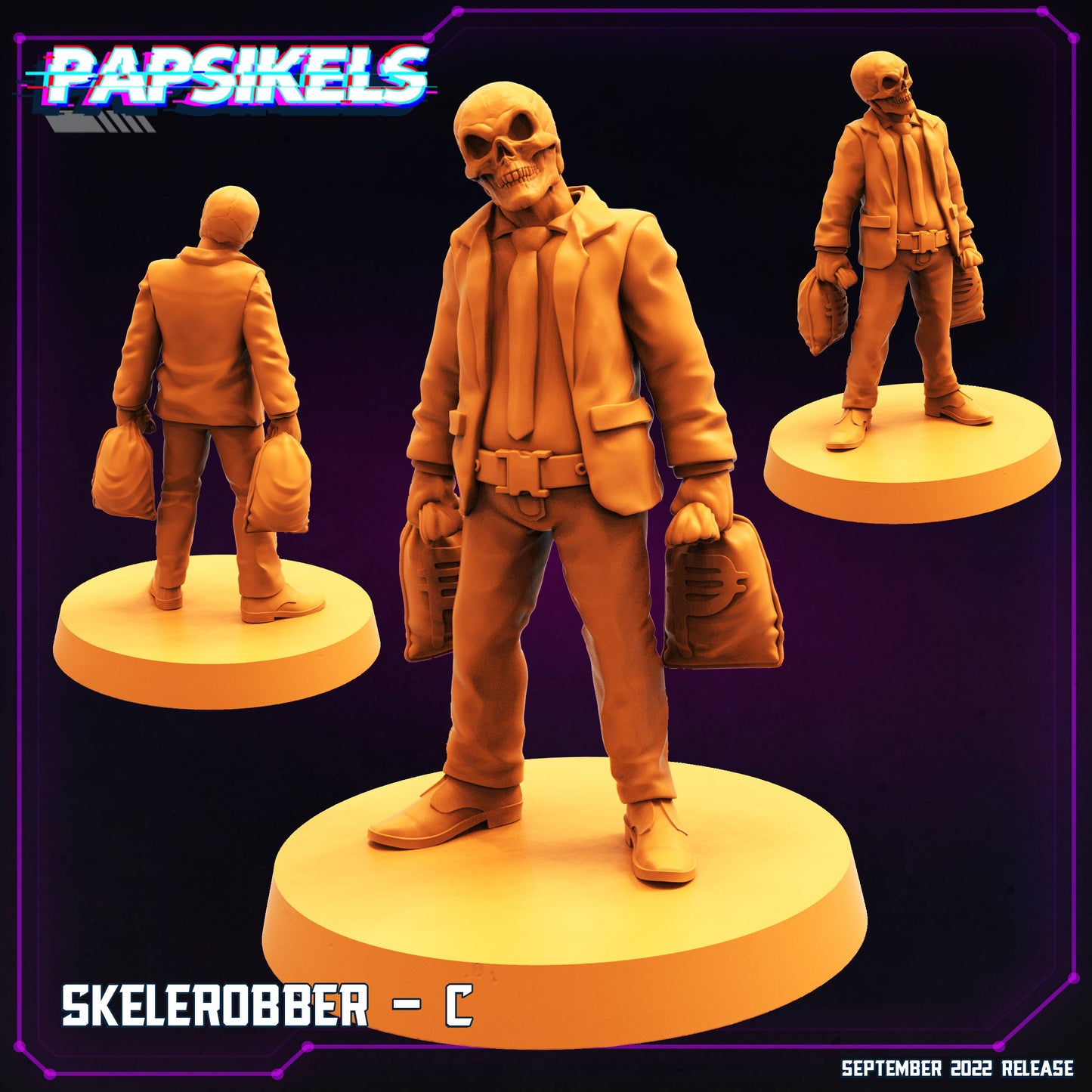 Skele-Robbers (sculpted by Papsikels)