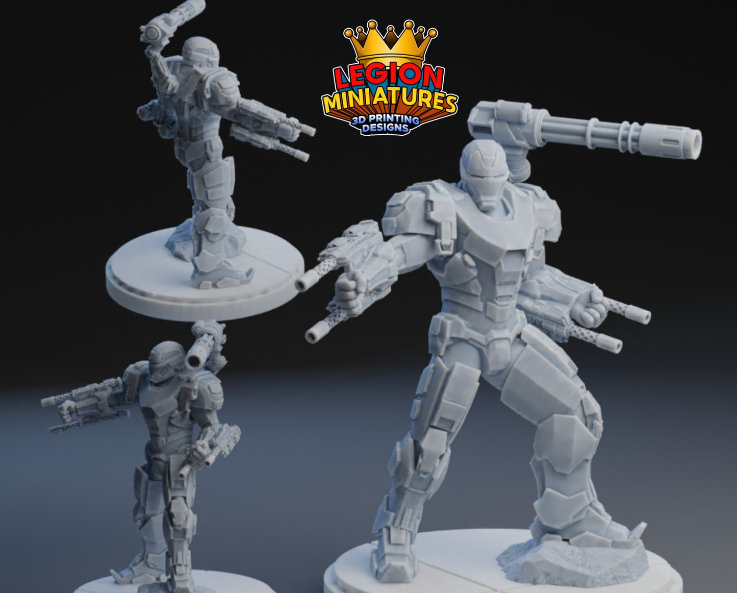 Warmachine Fan Art 40mm Miniature (Sculpted by Legion Miniatures) (Crisis Protocol Proxy/Alternative)