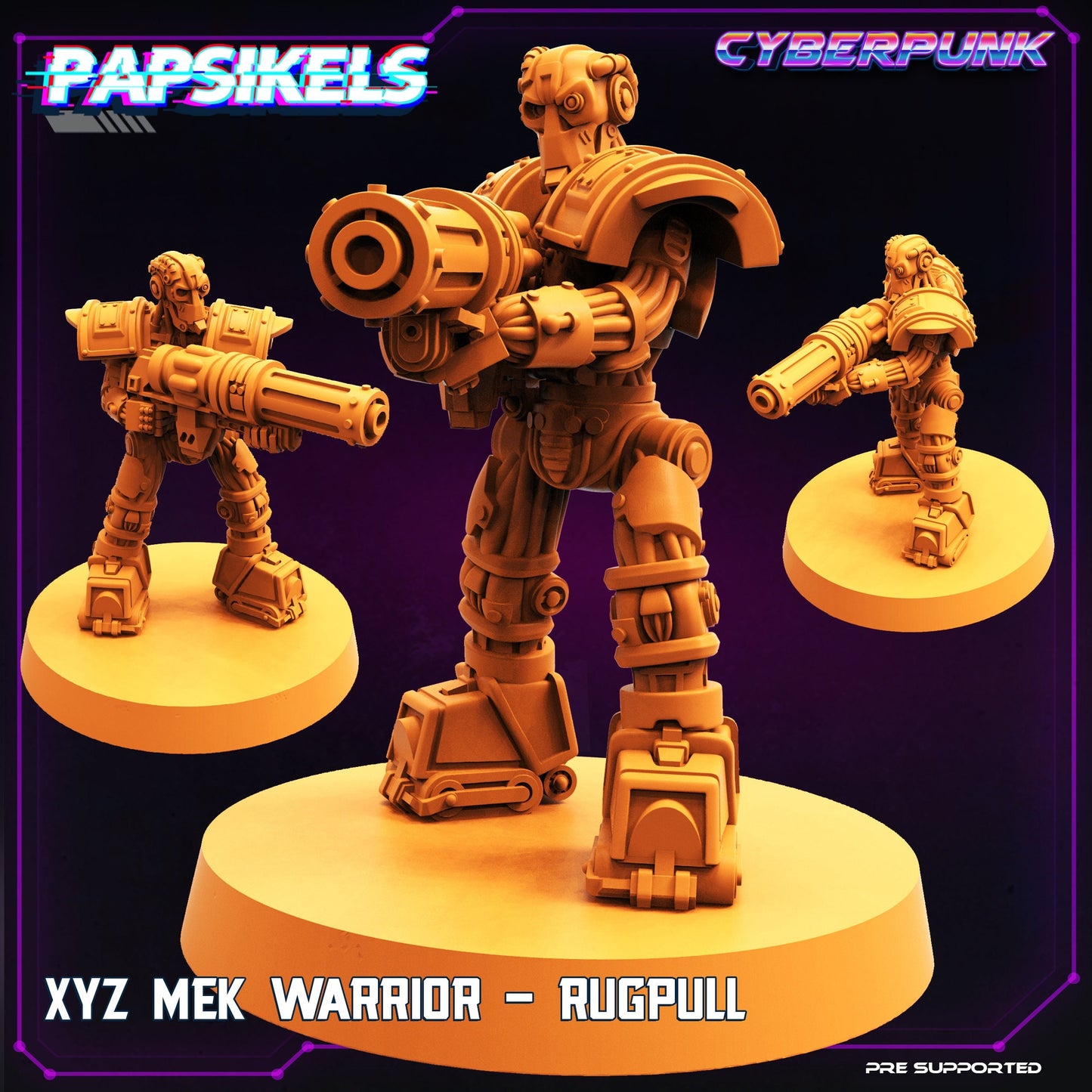 XYZ Mek Warrior - Rugpull (sculpted by Papsikels)