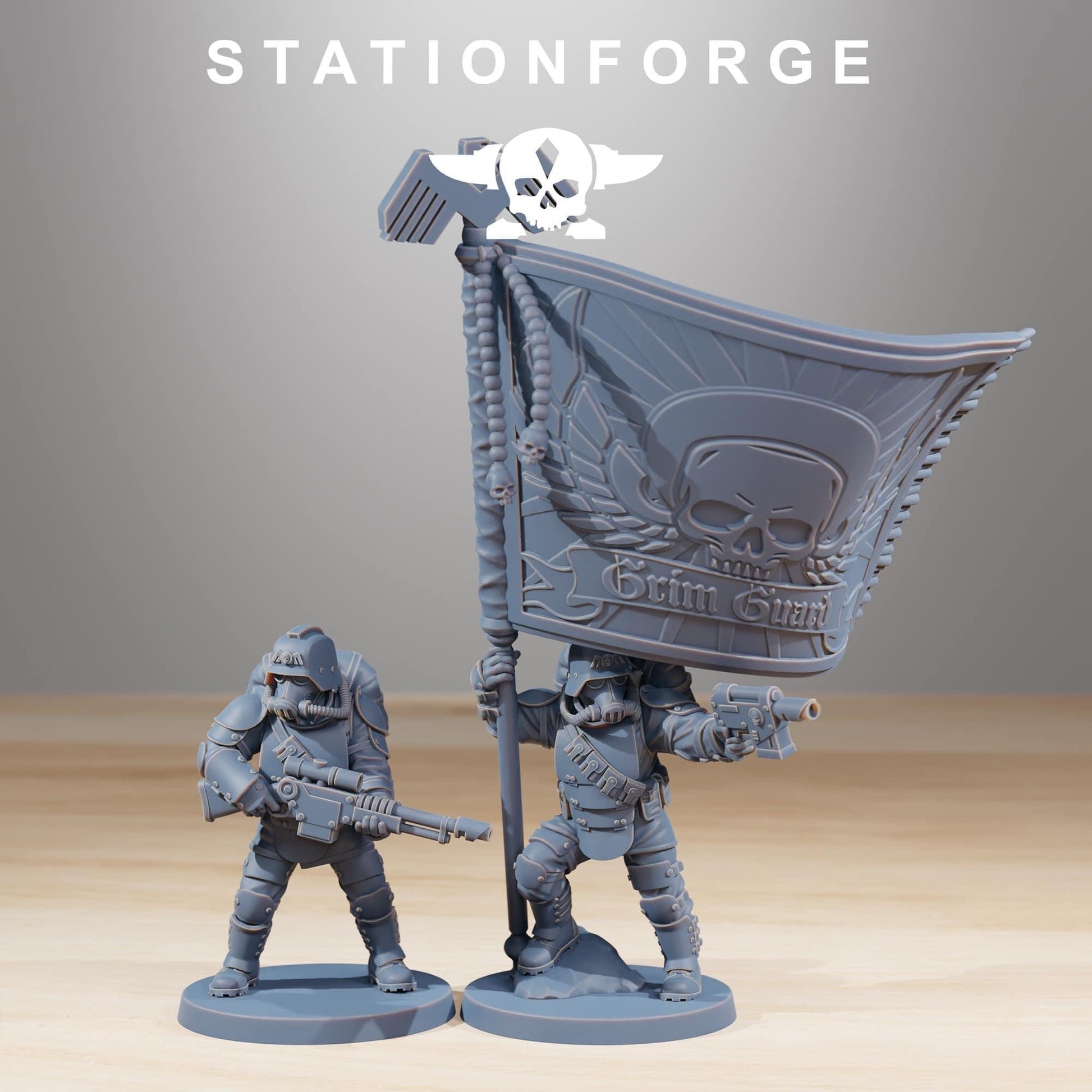 Grim Ironclads - set of 10 (sculpted by Stationforge)