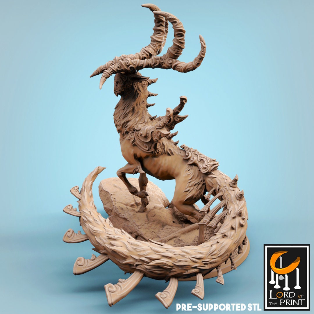 Forest God (Sculpted by Lord of the Print)